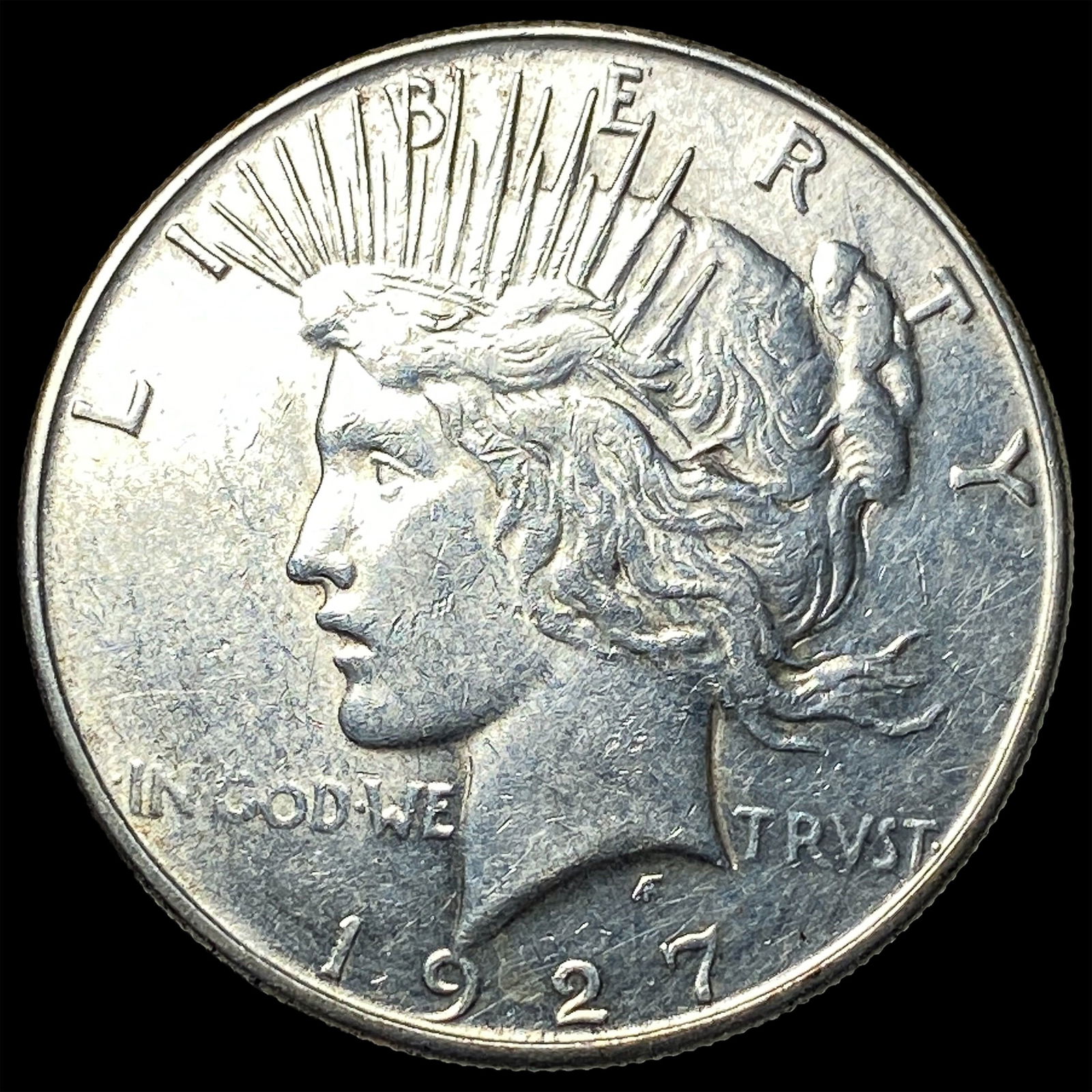 1927-S Silver Peace Dollar UNCIRCULATED: 1927-S Silver Peace Dollar UNCIRCULATED