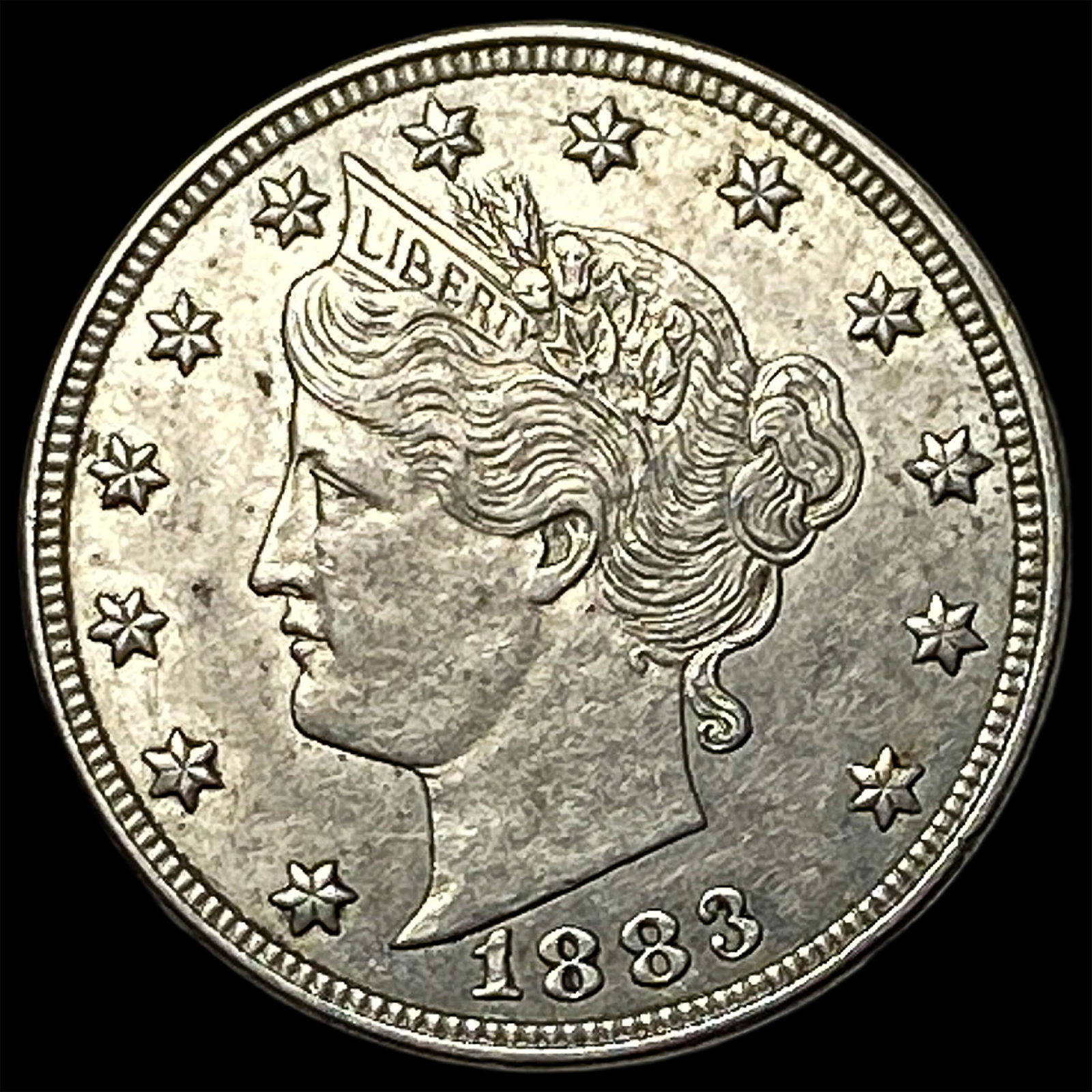 1883 Liberty Head Nickel No Cents UNCIRCULATED: 1883 Liberty Head Nickel No Cents UNCIRCULATED