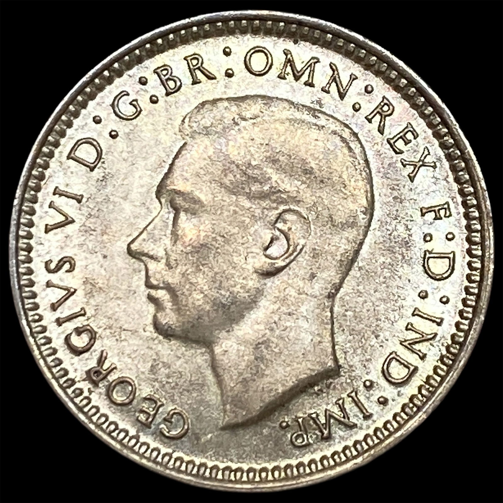 1943 Australia Silver 3 Pence UNCIRCULATED: 1943 Australia Silver 3 Pence UNCIRCULATED