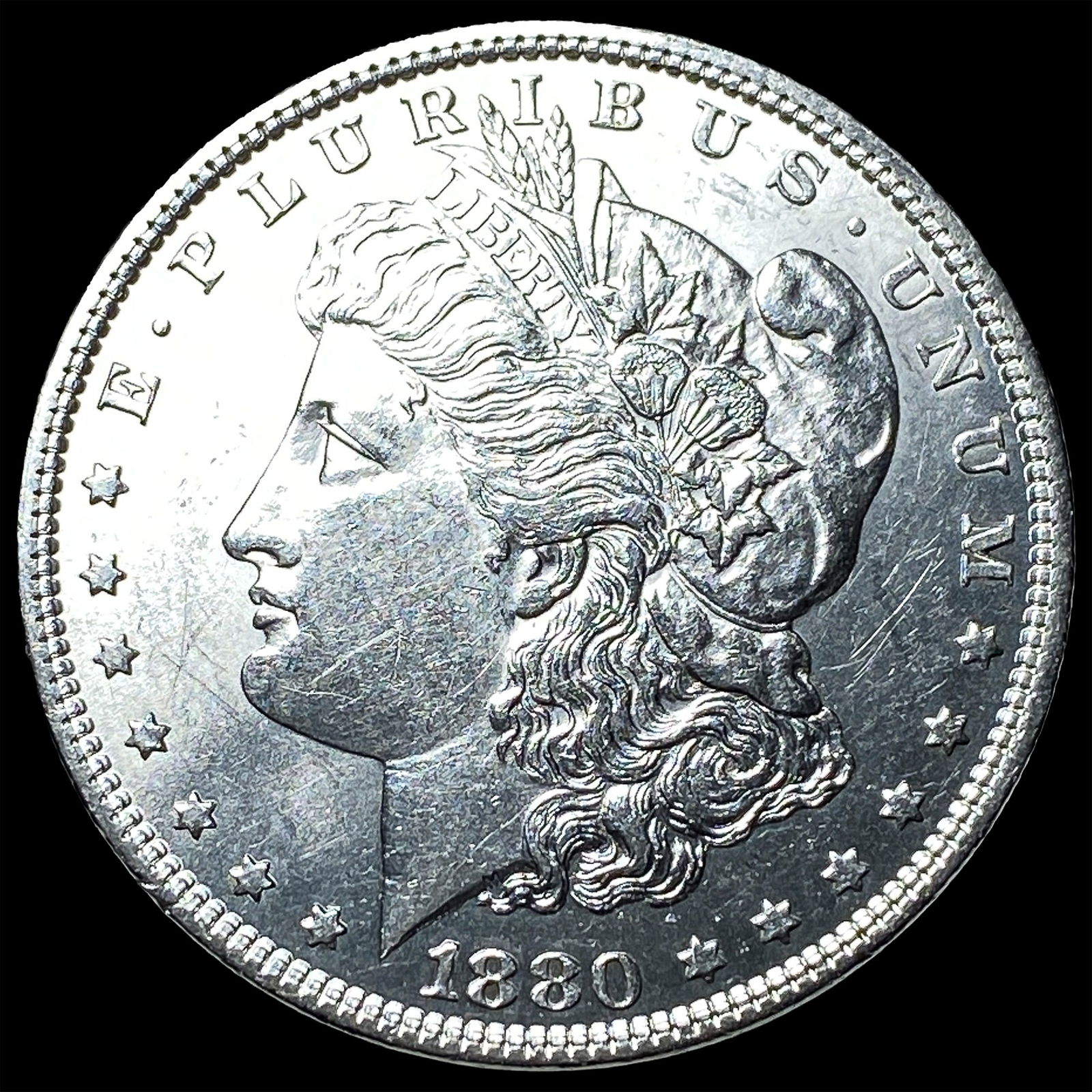 1880 Morgan Silver Dollar UNCIRCULATED: 1880 Morgan Silver Dollar UNCIRCULATED