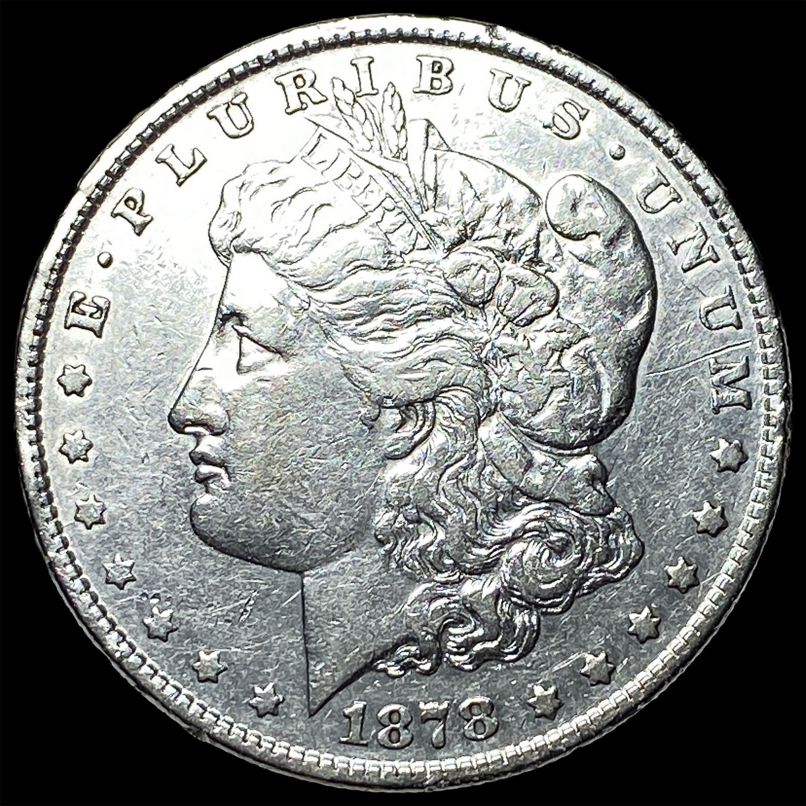 1878 Morgan Silver Dollar CLOSELY UNCIRCULATED (1 of 2)