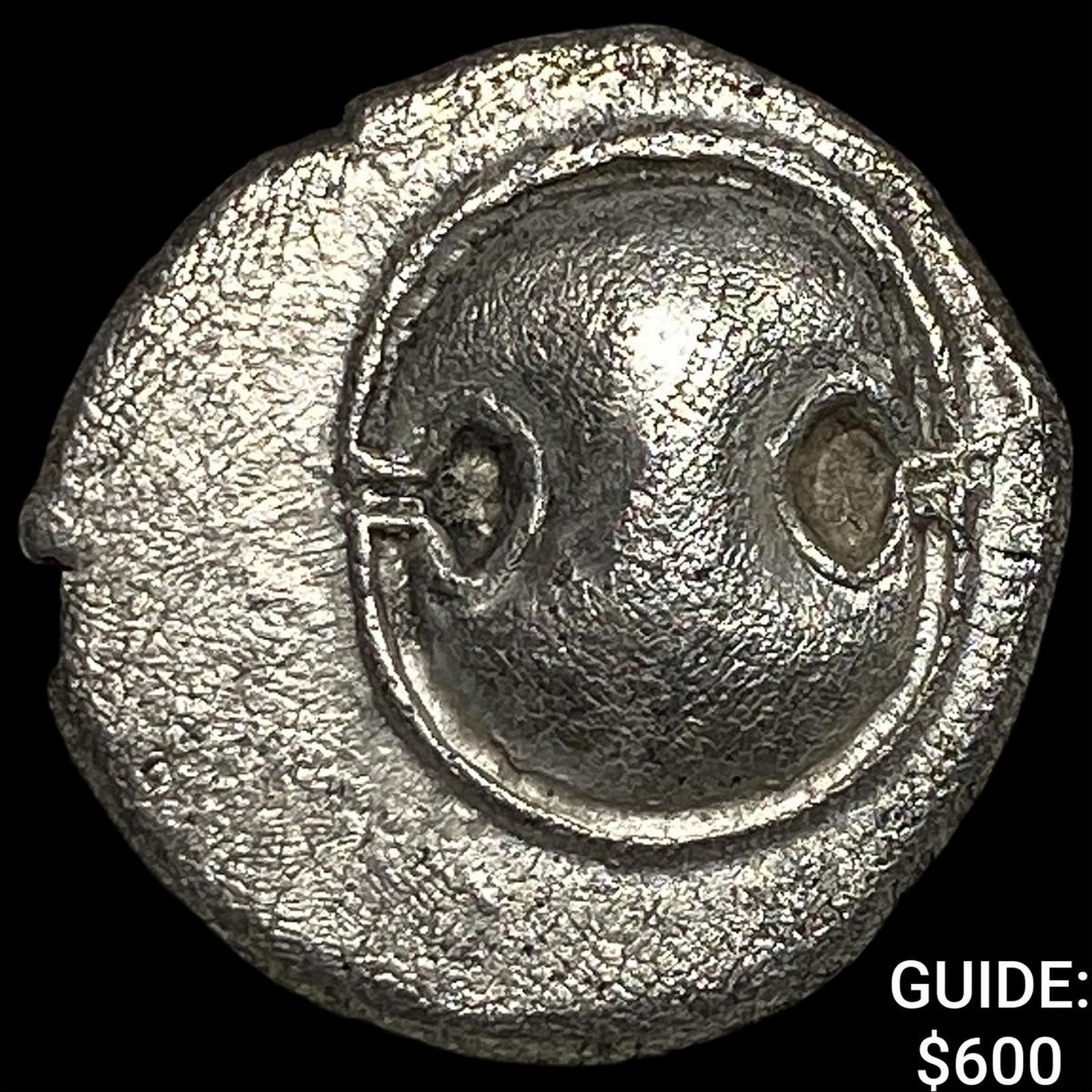 Ancient Greece Boeotia, Thebes 395-340 BC Silver Hemidrachm CLOSELY UNCIRCULATED: Ancient Greece Boeotia, Thebes 395-340 BC Silver Hemidrachm CLOSELY UNCIRCULATED