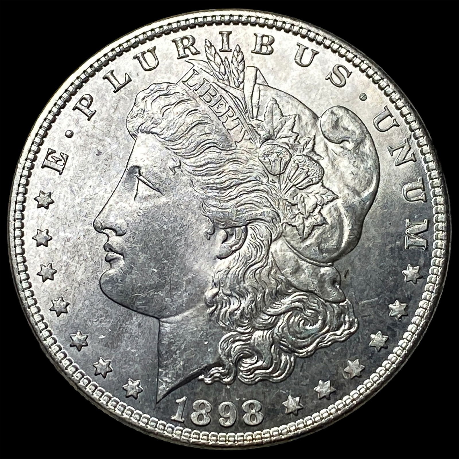 1898 Morgan Silver Dollar UNCIRCULATED: 1898 Morgan Silver Dollar UNCIRCULATED