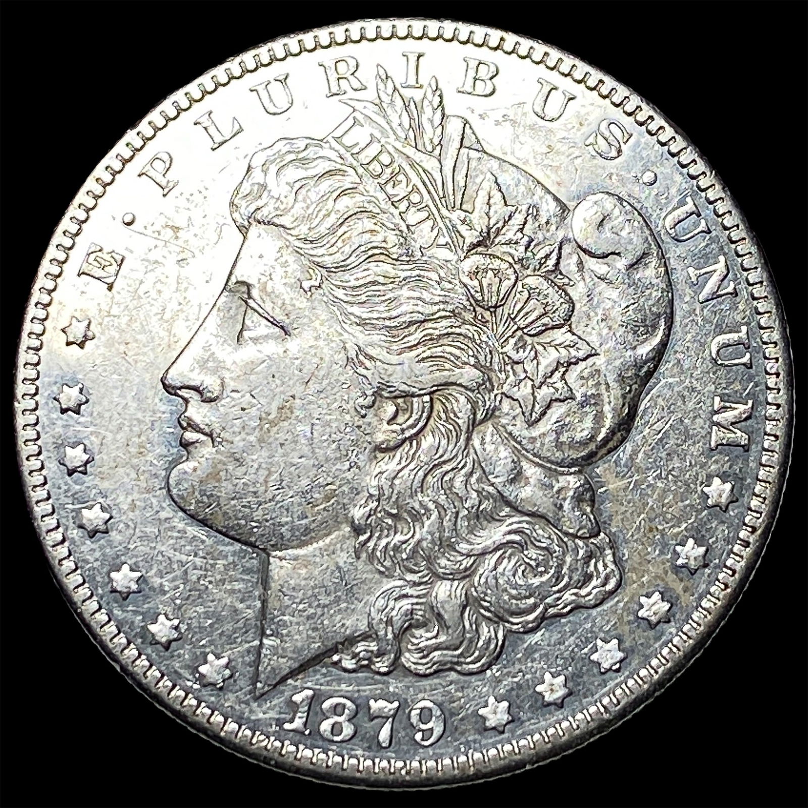 1879 Silver Morgan Dollar CLOSELY UNCIRCULATED: 1879 Silver Morgan Dollar CLOSELY UNCIRCULATED