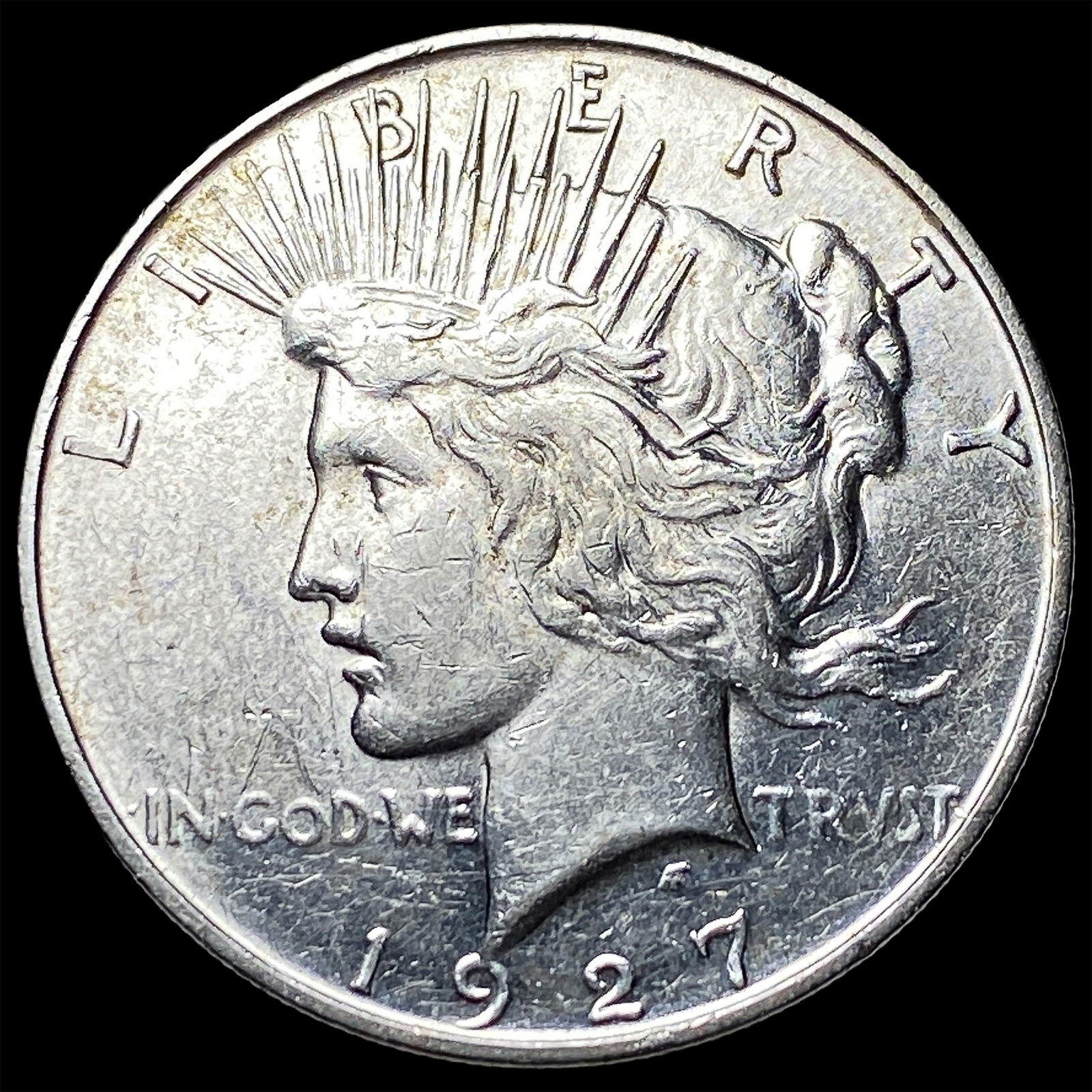 1927-S Silver Peace Dollar UNCIRCULATED: 1927-S Silver Peace Dollar UNCIRCULATED