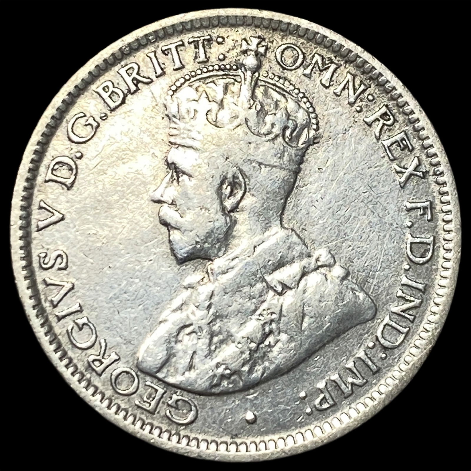 1912 Australia Silver 6 Pence CLOSELY UNCIRCULATED: 1912 Australia Silver 6 Pence CLOSELY UNCIRCULATED