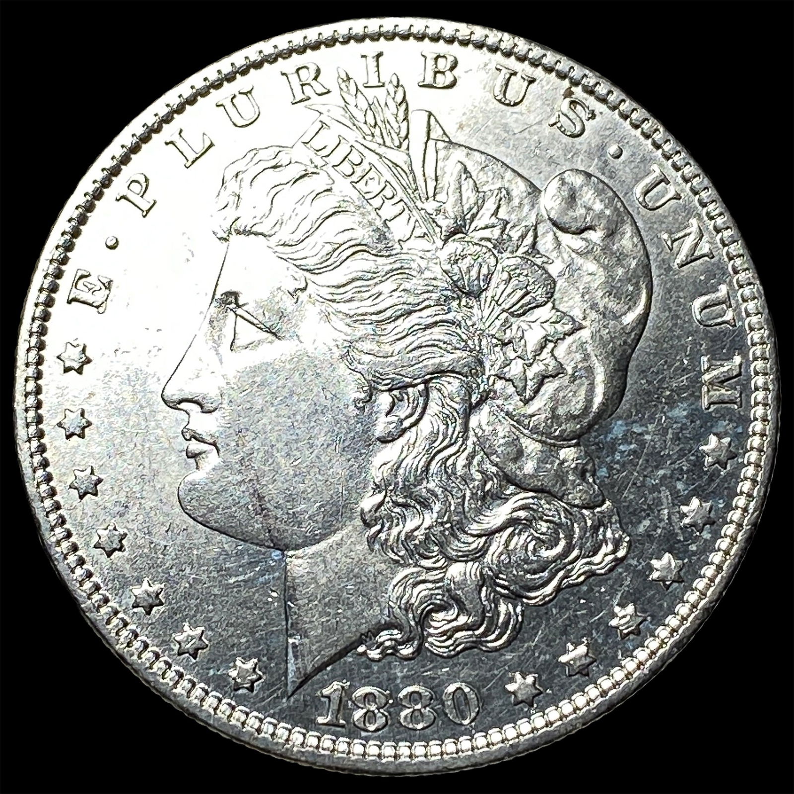 1880-S Silver Morgan Dollar UNCIRCULATED: 1880-S Silver Morgan Dollar UNCIRCULATED