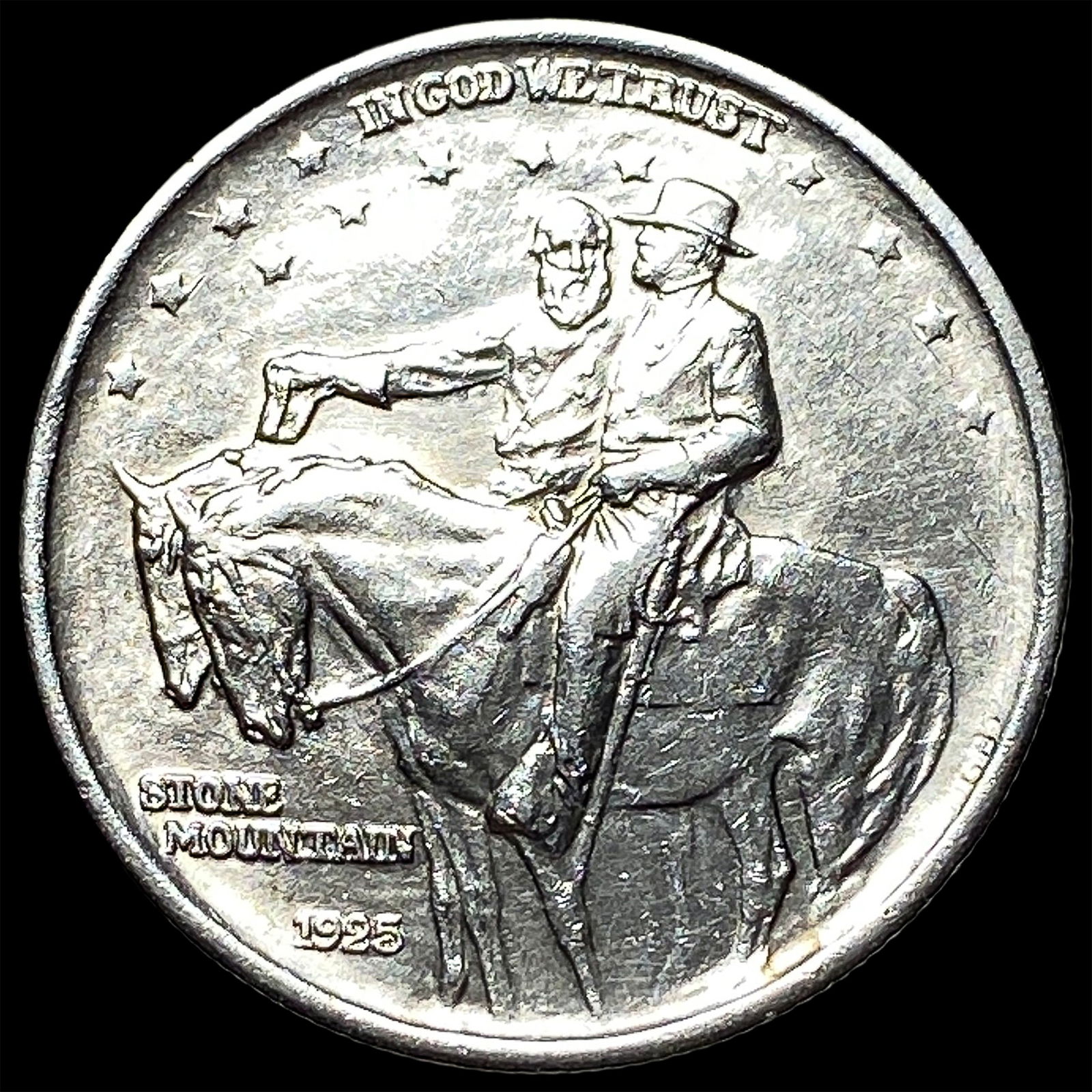 1925 Silver Stone Mountain Half Dollar UNCIRCULATED (1 of 2)