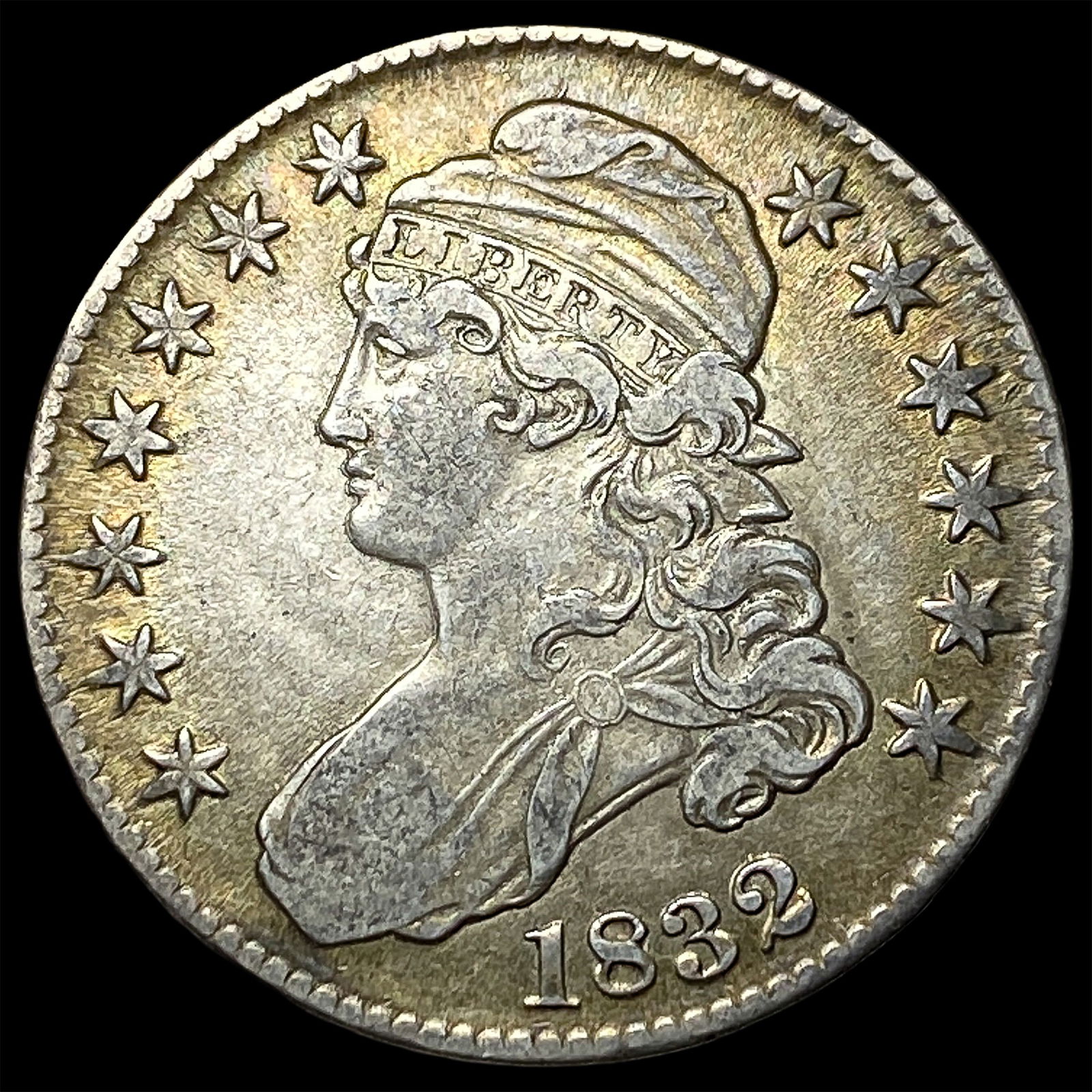 1832 Capped Bust Half Dollar CLOSELY UNCIRCULATED (1 of 2)