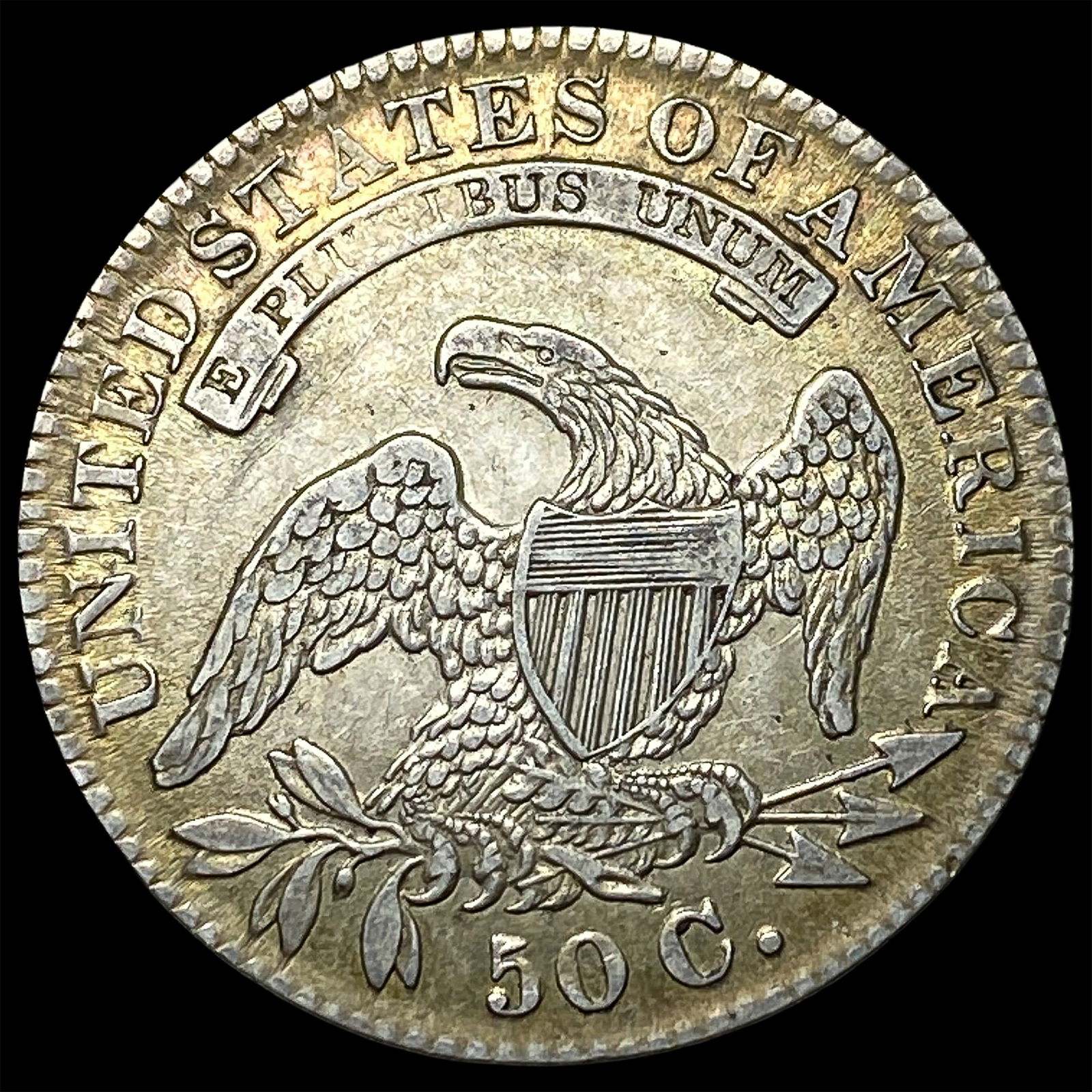1832 Capped Bust Half Dollar CLOSELY UNCIRCULATED - 2