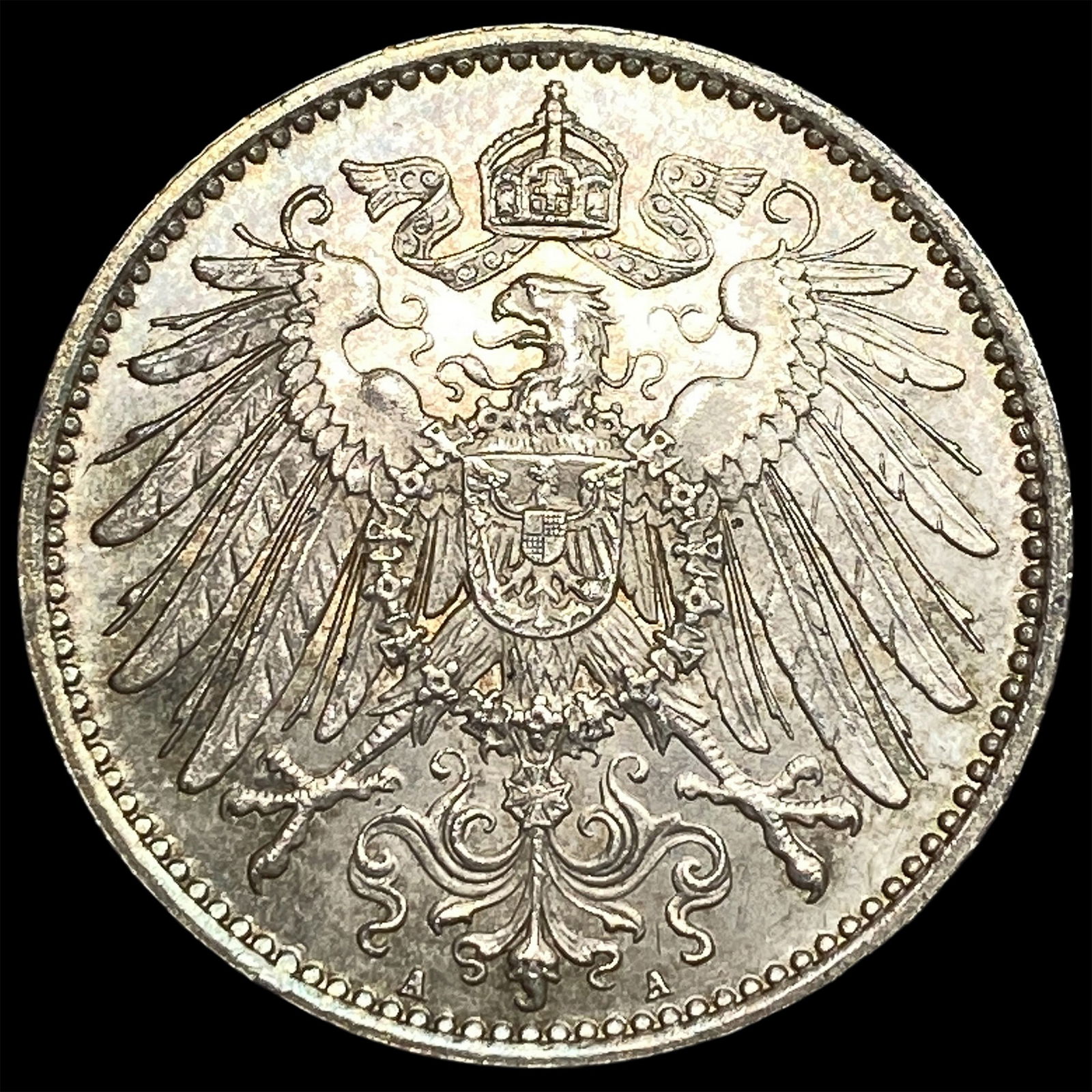 1915-A Germany Silver 1 Mark HIGH GRADE (1 of 2)