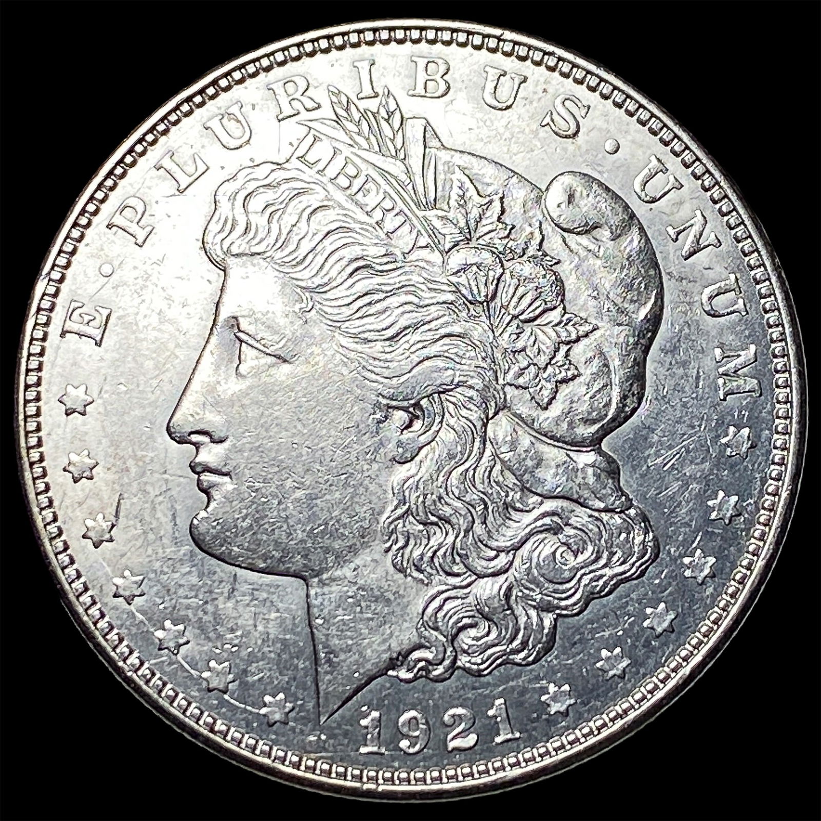 1921 Silver Morgan Dollar UNCIRCULATED: 1921 Silver Morgan Dollar UNCIRCULATED