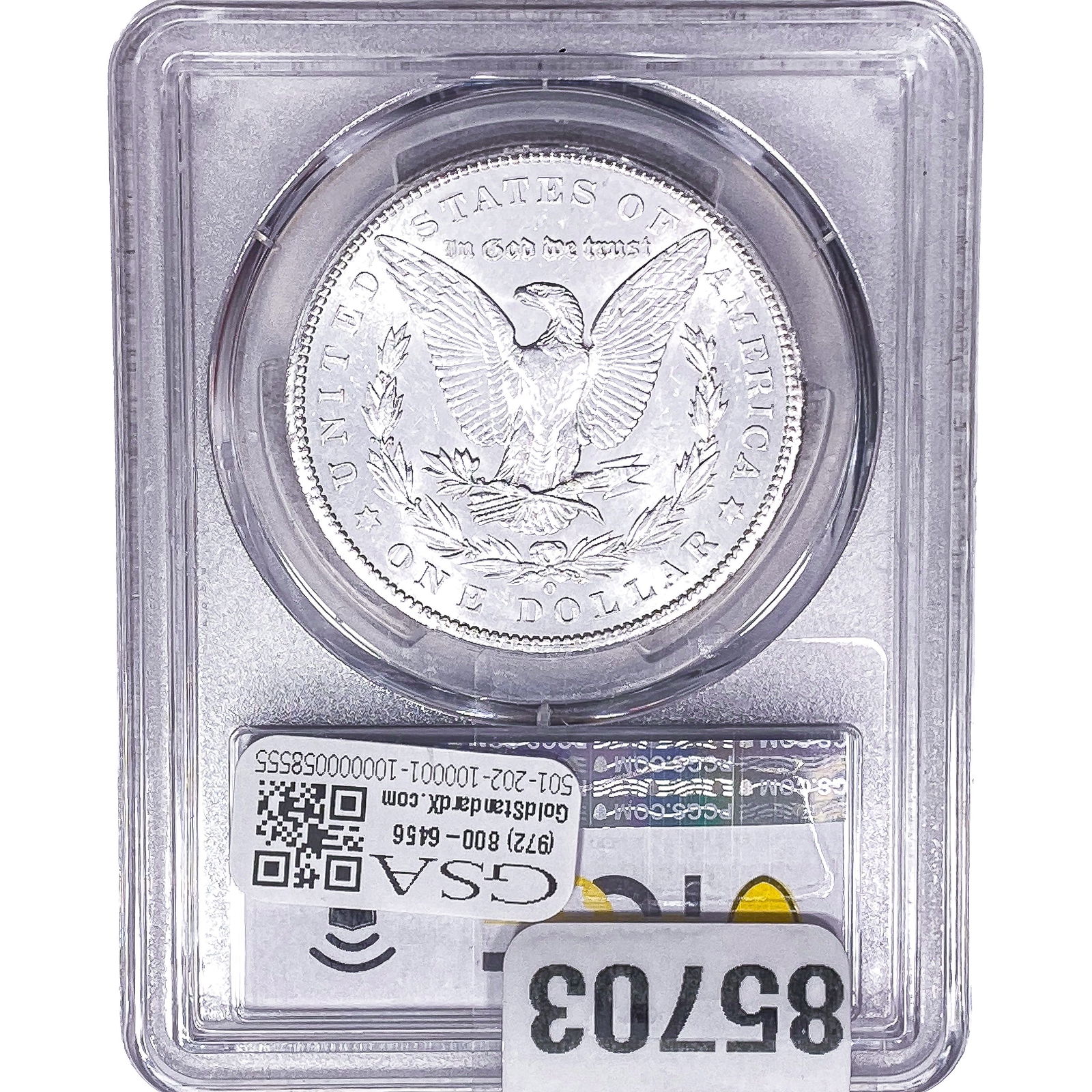 1902-O Morgan Silver Dollar PCGS MS63 - 2