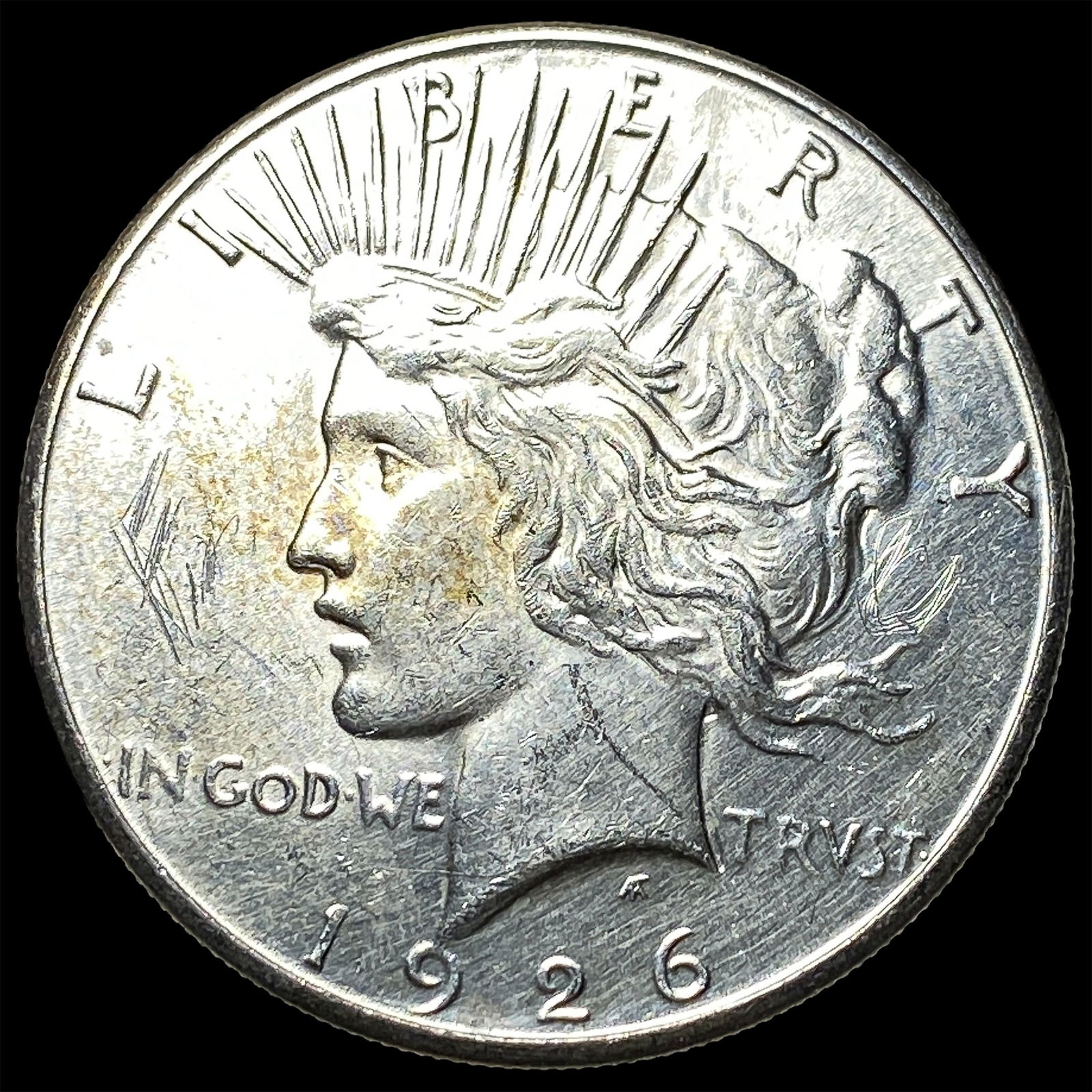 1926-S Silver Peace Dollar UNCIRCULATED: 1926-S Silver Peace Dollar UNCIRCULATED