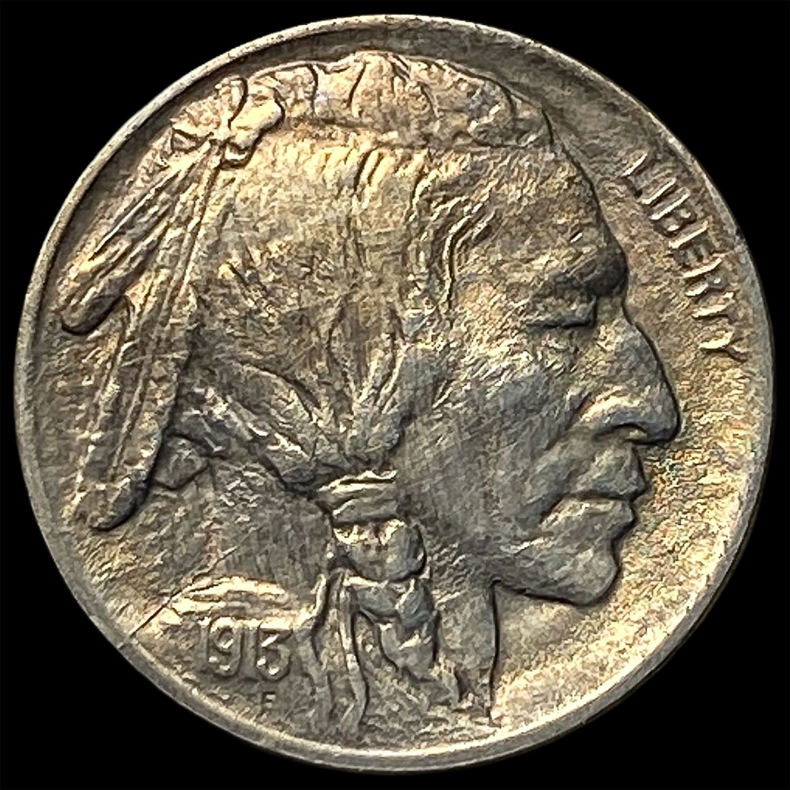 1913 Type 1 Buffalo Nickel UNCIRCULATED: 1913 Type 1 Buffalo Nickel UNCIRCULATED