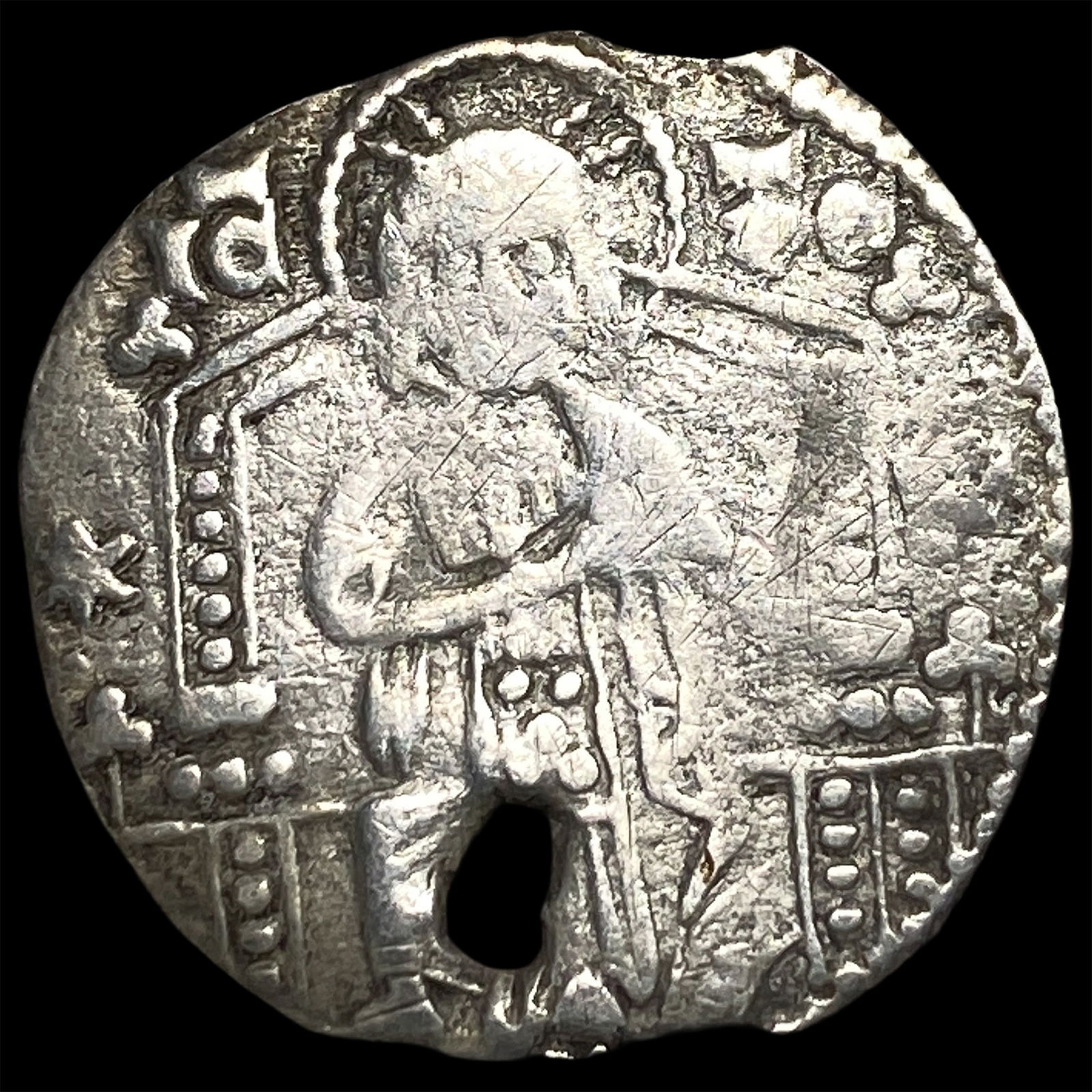 Venice 1382-1400 AD Silver Grosso ABOUT UNCIRCULATED: Venice 1382-1400 AD Silver Grosso ABOUT UNCIRCULATED