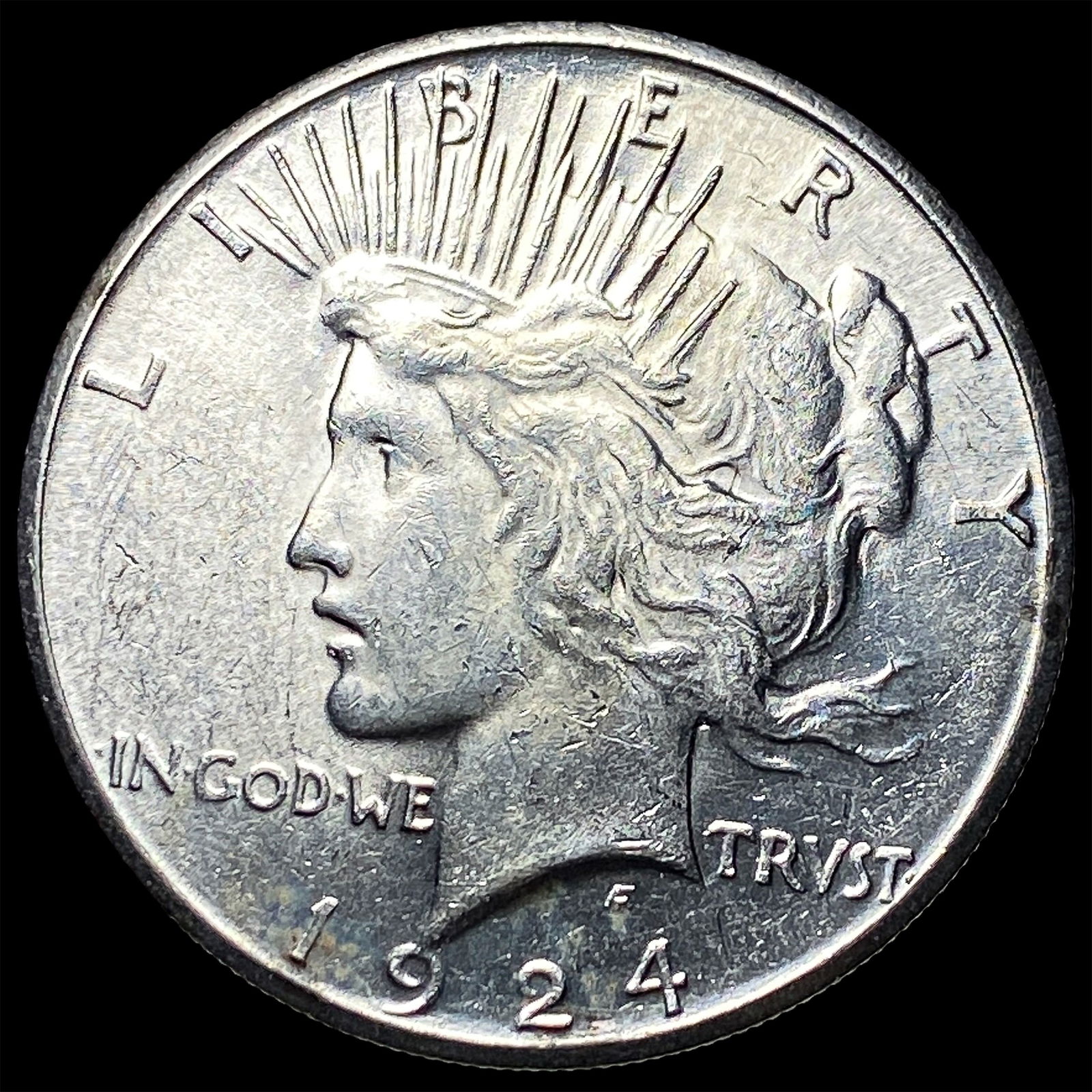 1924 Silver Peace Dollar UNCIRCULATED: 1924 Silver Peace Dollar UNCIRCULATED
