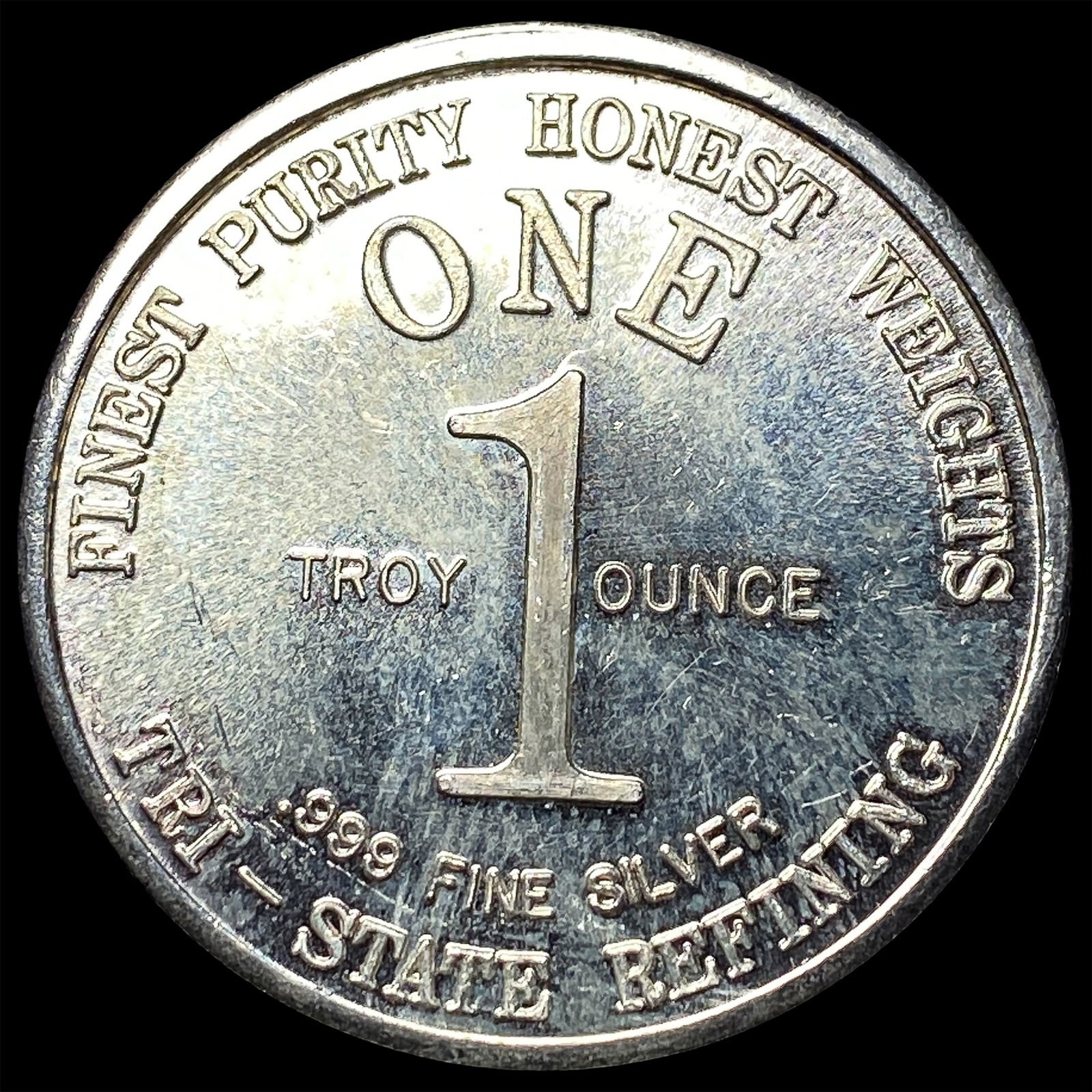 Tri-State Refining 1 oz Silver Round UNCIRCULATED - 2