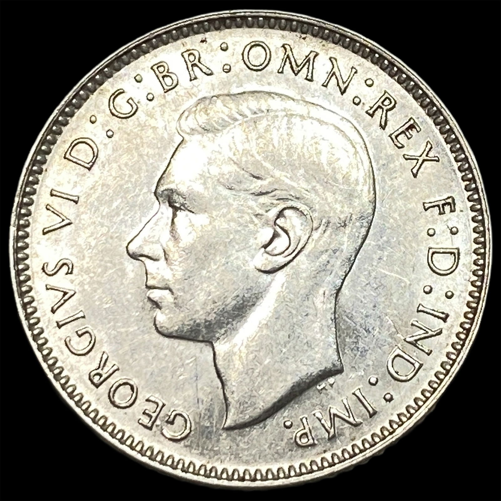 1943 Australia Silver 6 Pence HIGH GRADE: 1943 Australia Silver 6 Pence HIGH GRADE