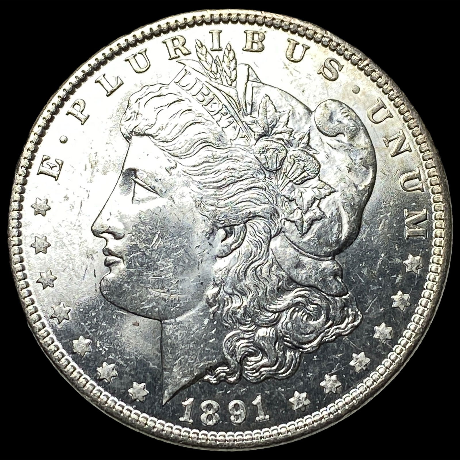 1891-CC Silver Morgan Dollar UNCIRCULATED: 1891-CC Silver Morgan Dollar UNCIRCULATED