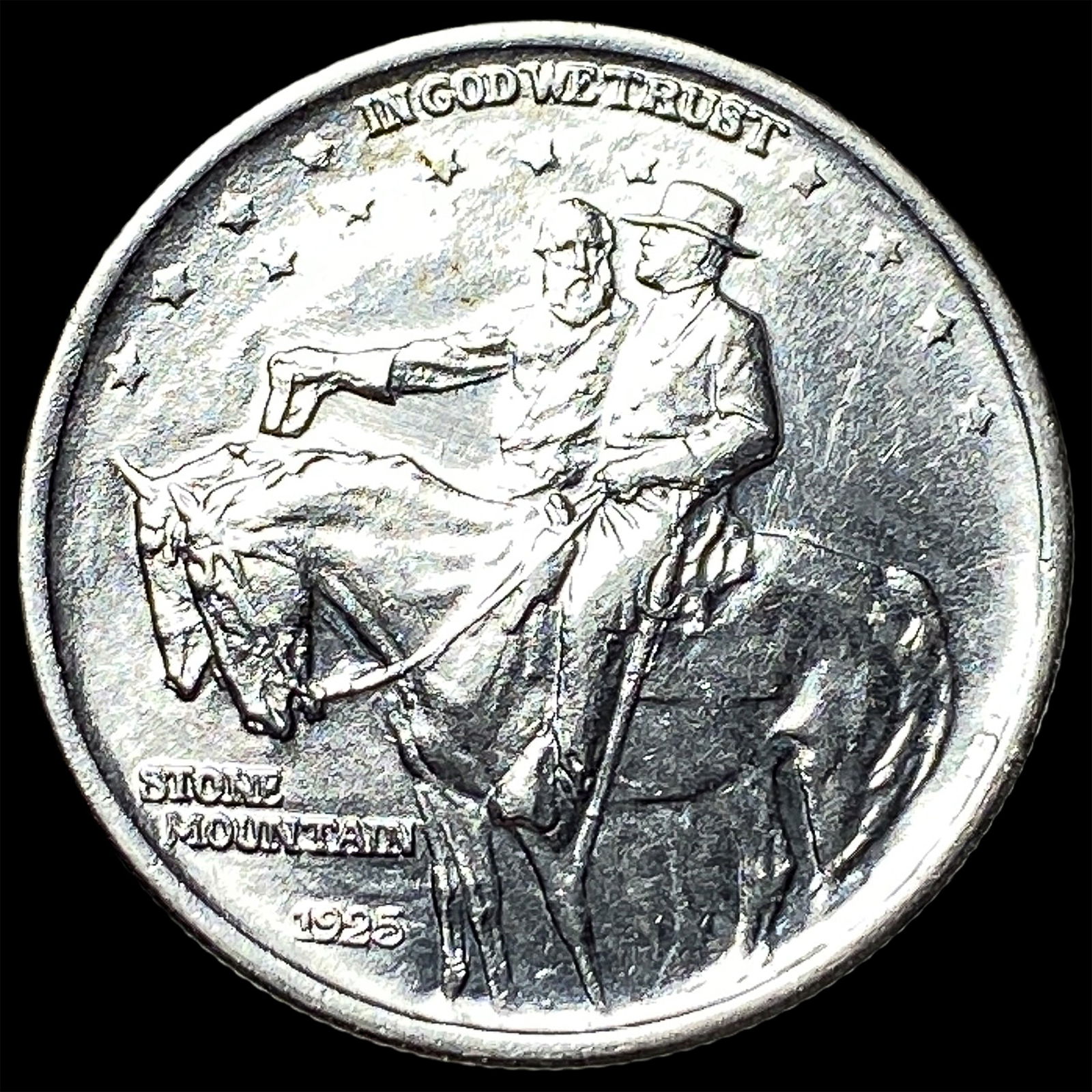 1925 Silver Half Dollar Stone Mountain GEM BU: 1925 Silver Half Dollar Stone Mountain GEM BU