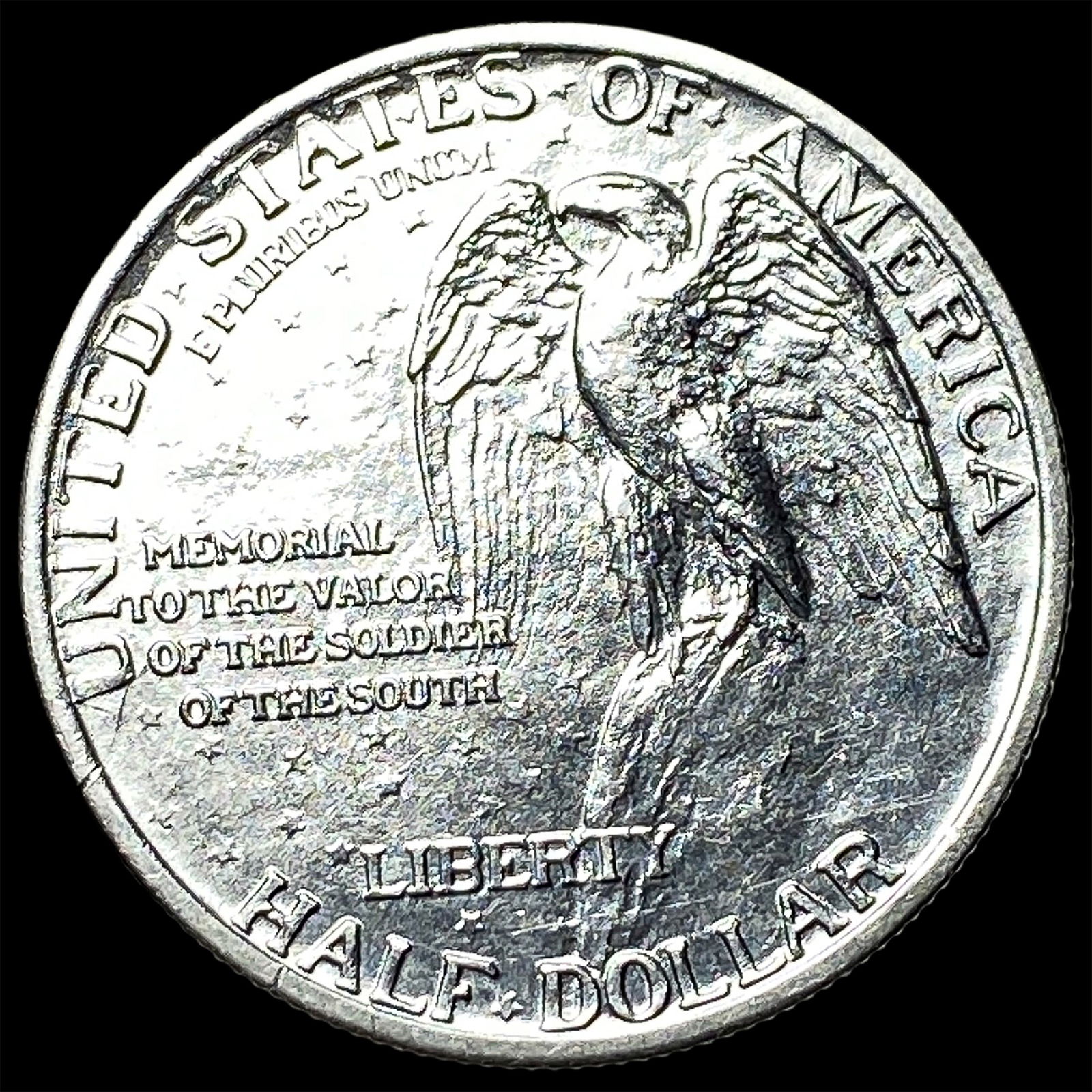 1925 Silver Half Dollar Stone Mountain GEM BU - 2