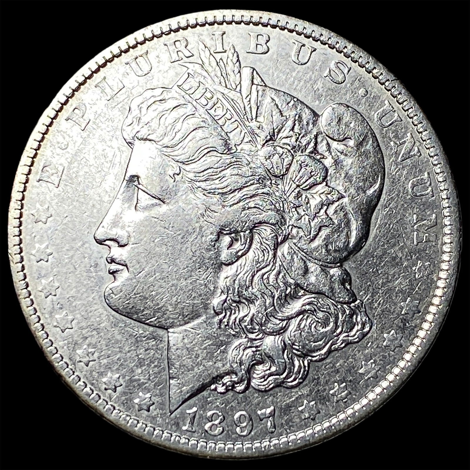1897-O Silver Morgan Dollar CLOSELY UNCIRCULATED: 1897-O Silver Morgan Dollar CLOSELY UNCIRCULATED