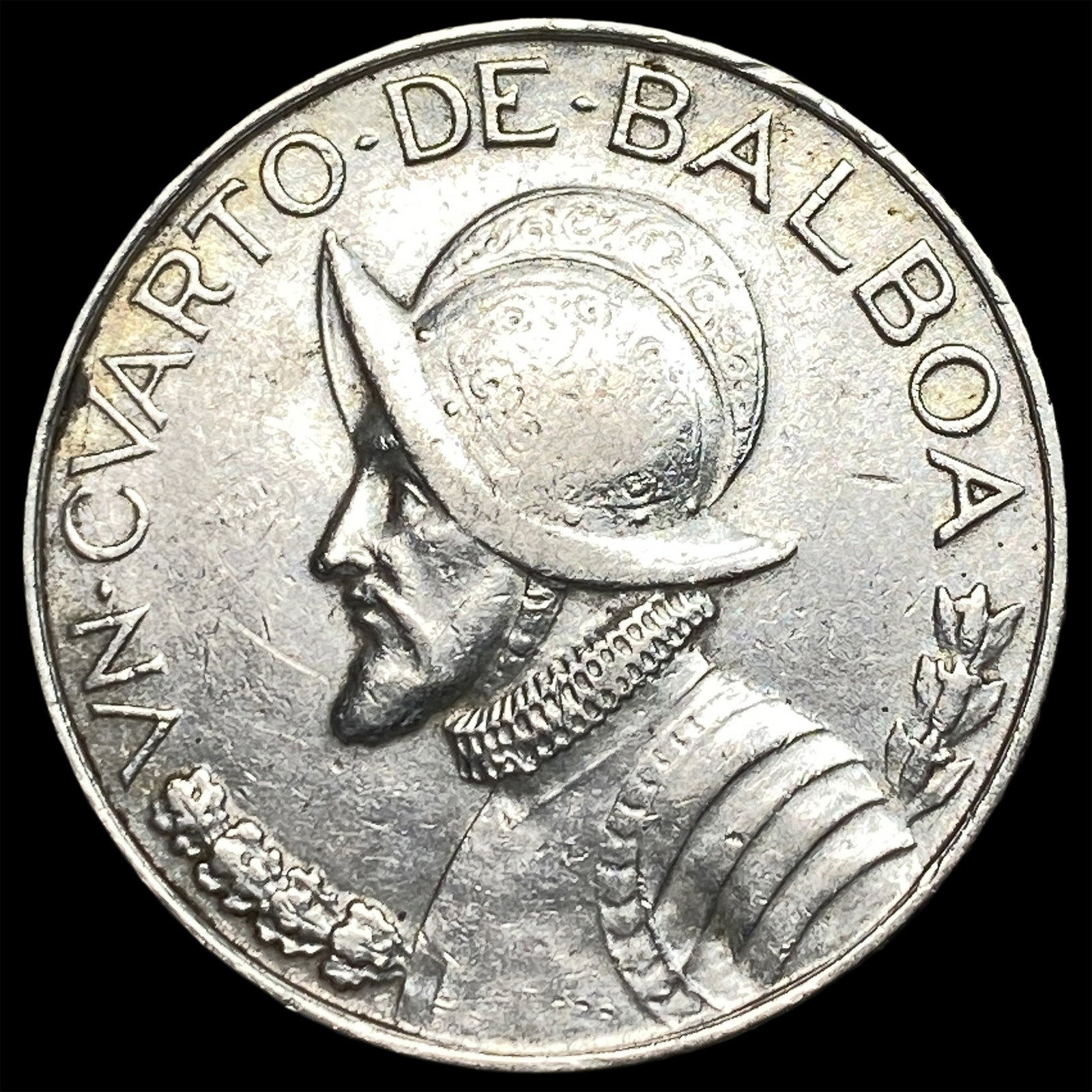 1947 Panama Silver 1/4 Balboa CLOSELY UNCIRCULATED (1 of 2)