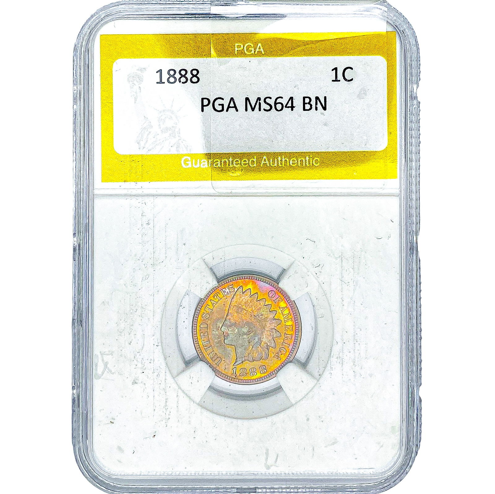 1888 Indian Head Cent PGA MS64 BN: 1888 Indian Head Cent PGA MS64 BN
