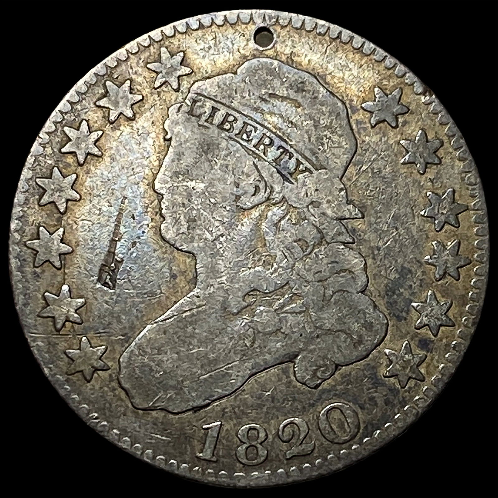 1820 Capped Bust Quarter NICELY CIRCULATED (1 of 2)