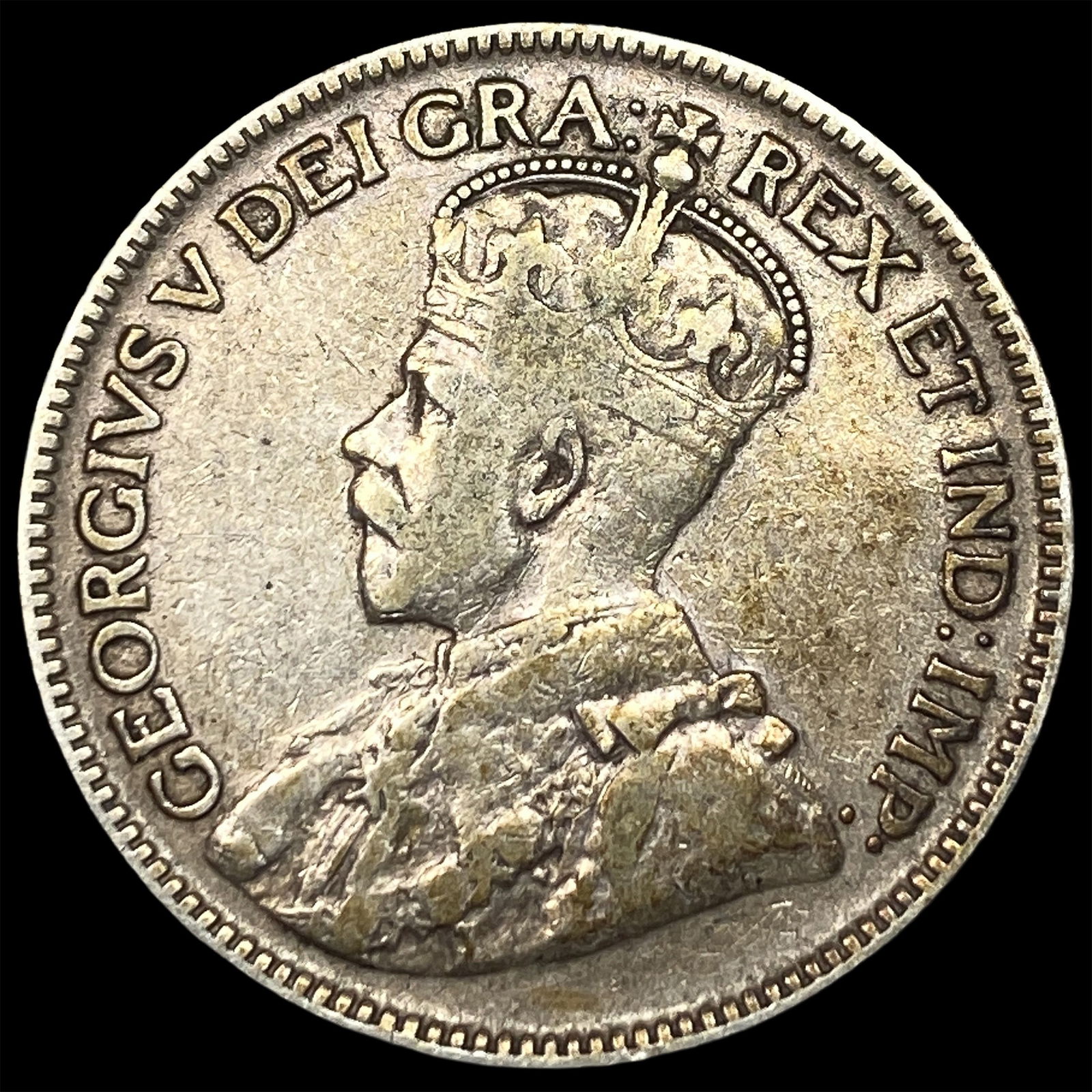 1933 Canada Silver 25 Cents NEARLY UNCIRCULATED: 1933 Canada Silver 25 Cents NEARLY UNCIRCULATED