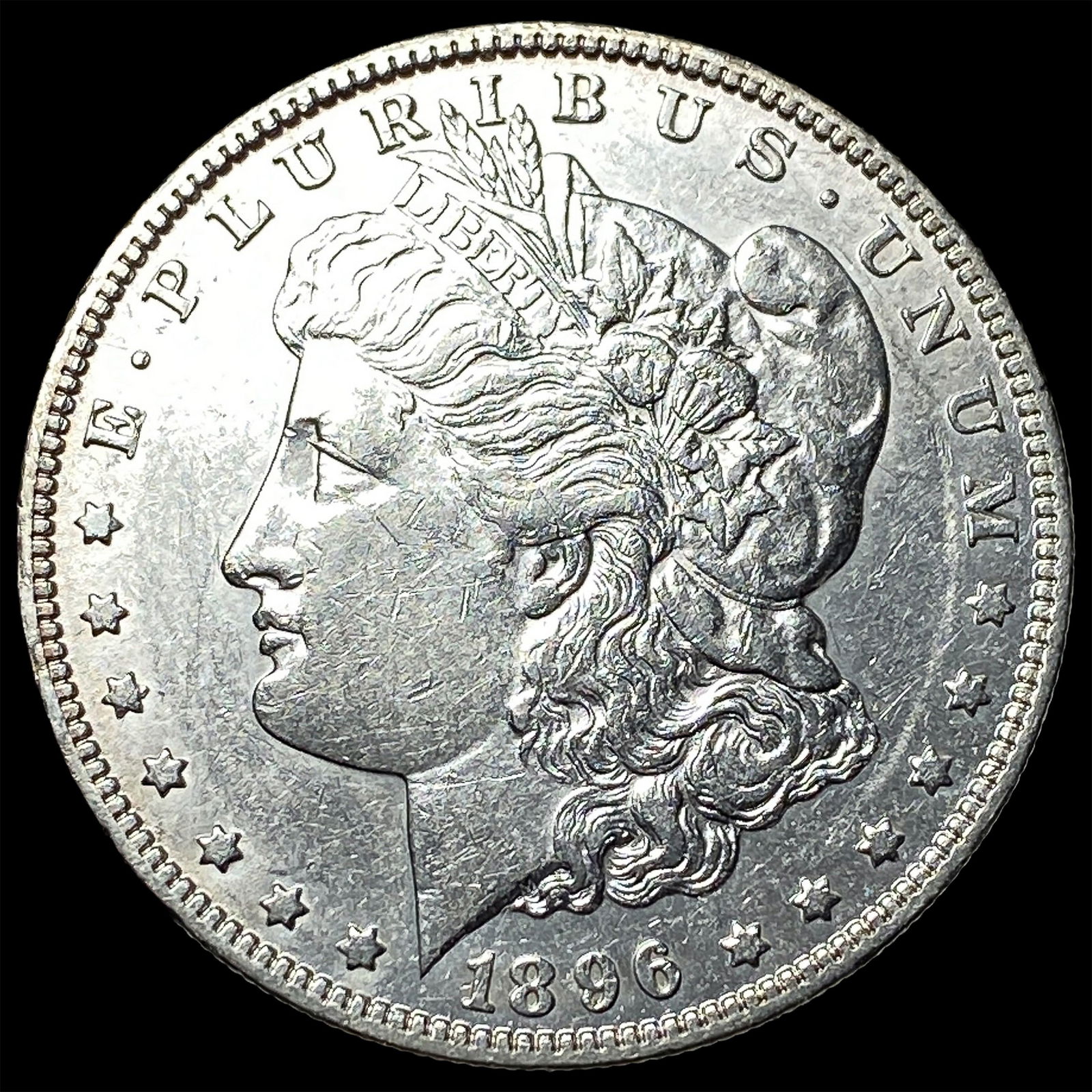 1896-O Silver Morgan Dollar CLOSELY UNCIRCULATED: 1896-O Silver Morgan Dollar CLOSELY UNCIRCULATED