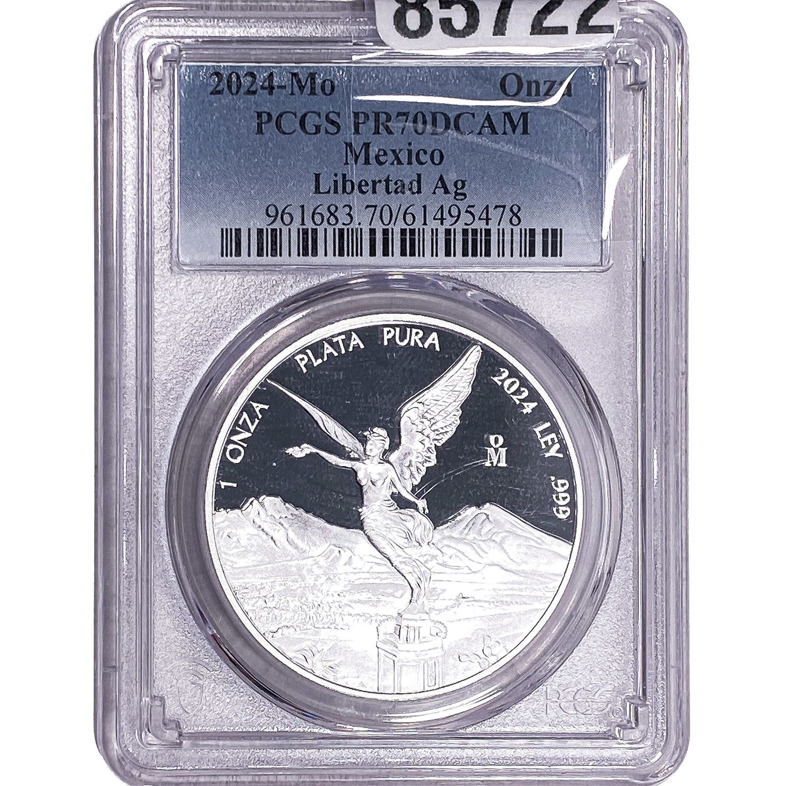 2024-Mo Mexico 1oz Silver Onze Libertad PCGS PR80 DCAM (1 of 2)