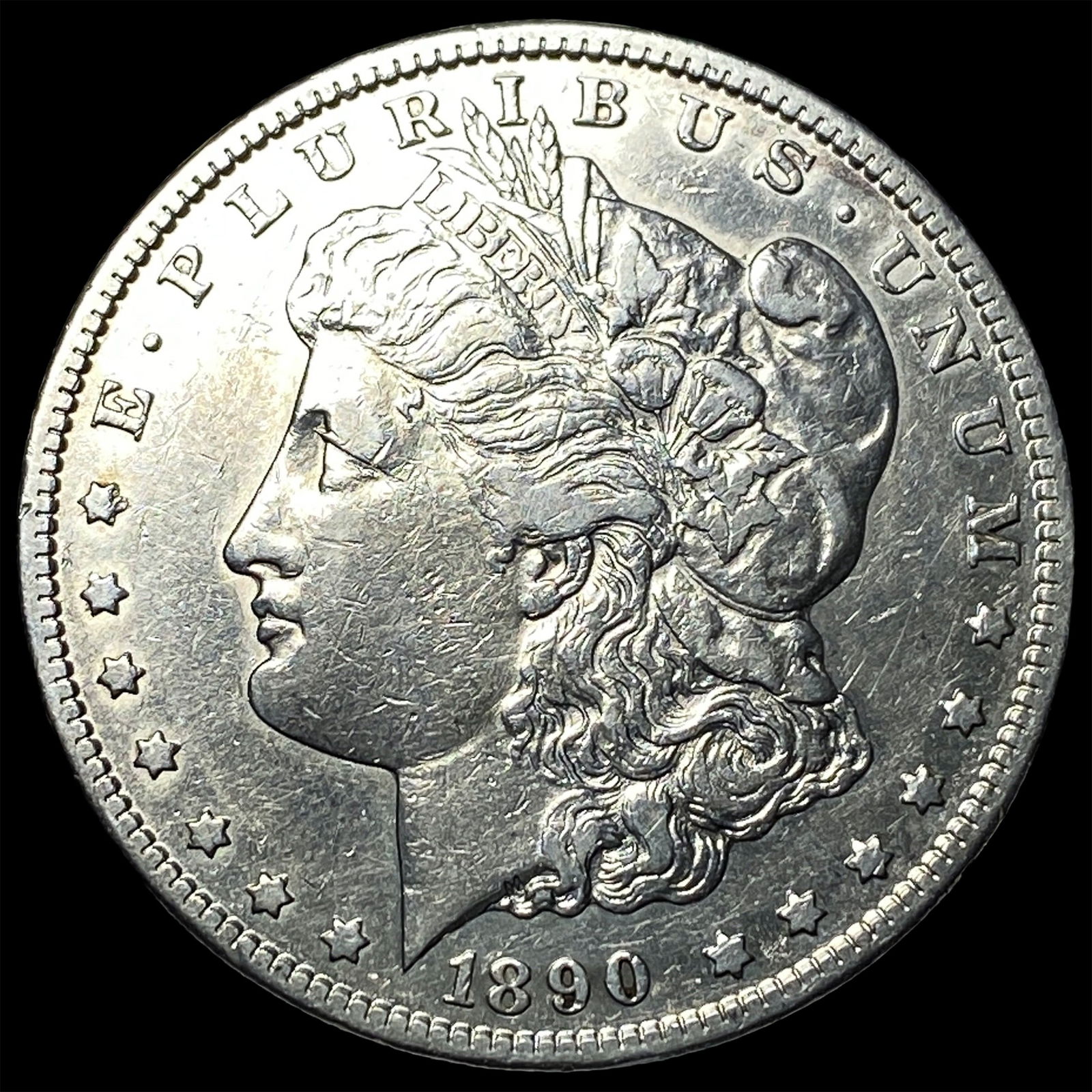1890-CC Silver Morgan Dollar UNCIRCULATED: 1890-CC Silver Morgan Dollar UNCIRCULATED