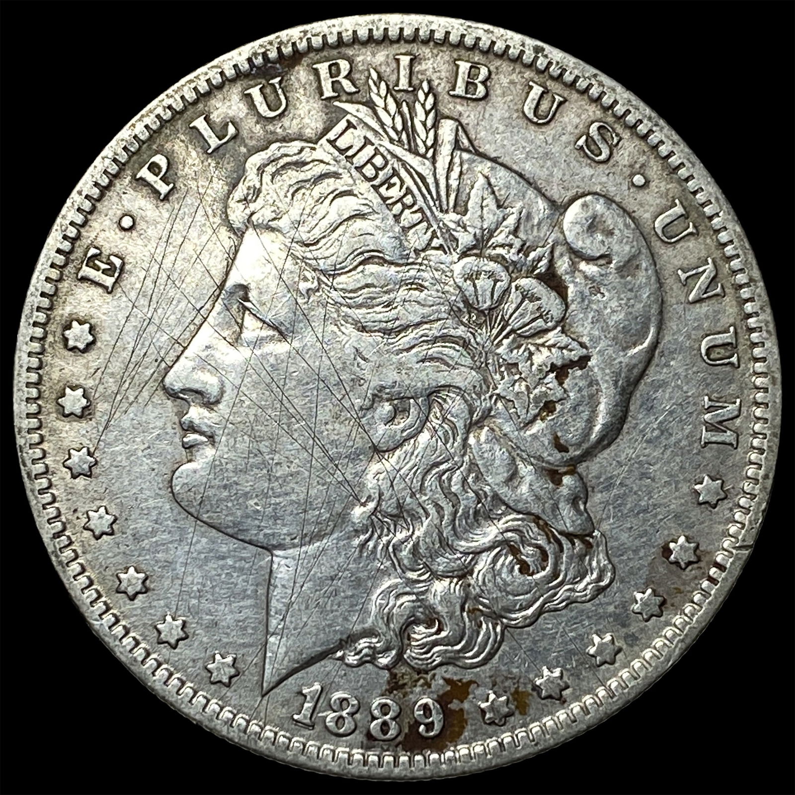 1889-O Silver Morgan Dollar NEARLY UNCIRCULATED: 1889-O Silver Morgan Dollar NEARLY UNCIRCULATED