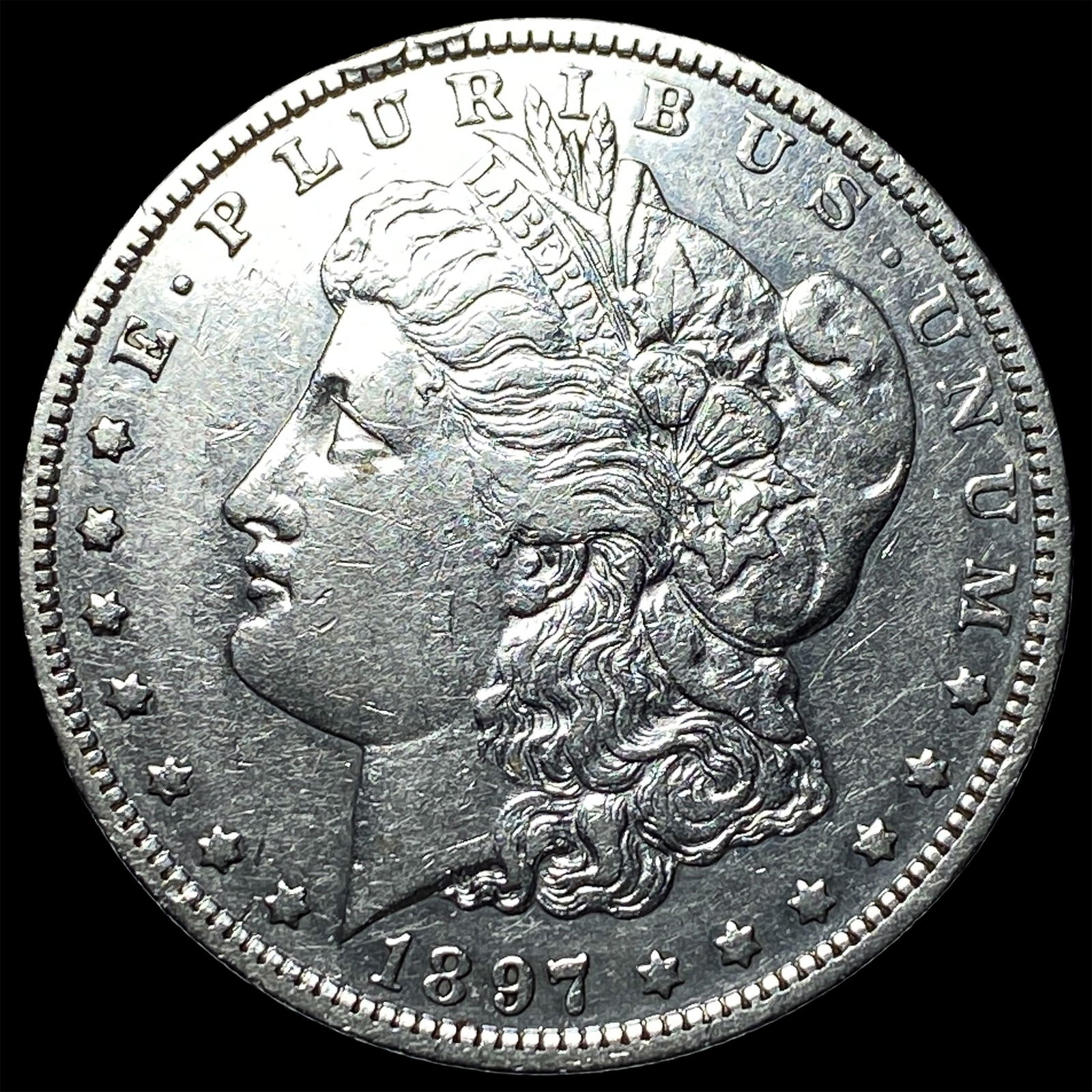 1897-O Silver Morgan Dollar LIGHTLY CIRCULATED: 1897-O Silver Morgan Dollar LIGHTLY CIRCULATED