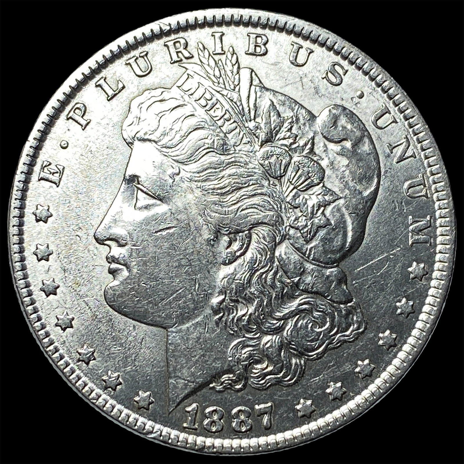 1887 Morgan Silver Dollar UNCIRCULATED: 1887 Morgan Silver Dollar UNCIRCULATED