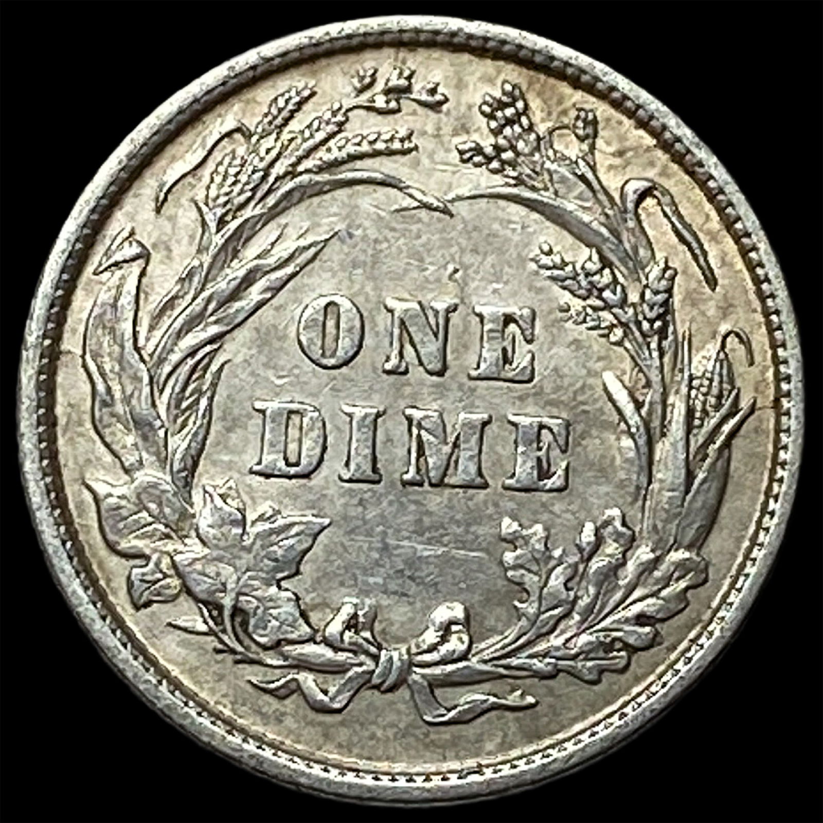 1898 Barber Dime CLOSELY UNCIRCULATED - 2
