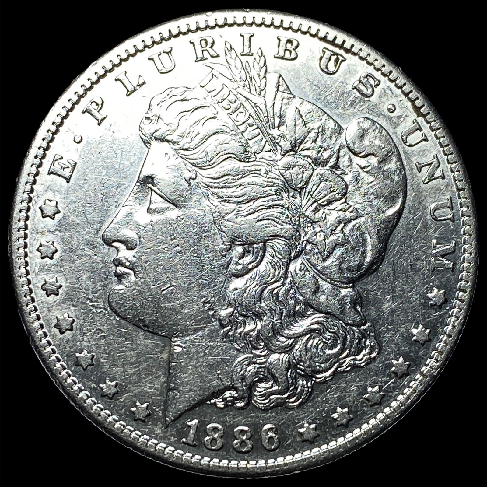 1886-S Silver Morgan Dollar HIGH GRADE: 1886-S Silver Morgan Dollar HIGH GRADE