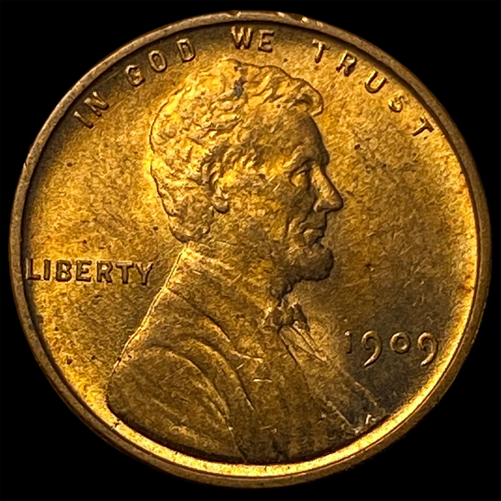 1909 Lincoln Wheat Cent V.D.B. CHOICE BU: 1909 Lincoln Wheat Cent V.D.B. CHOICE BU