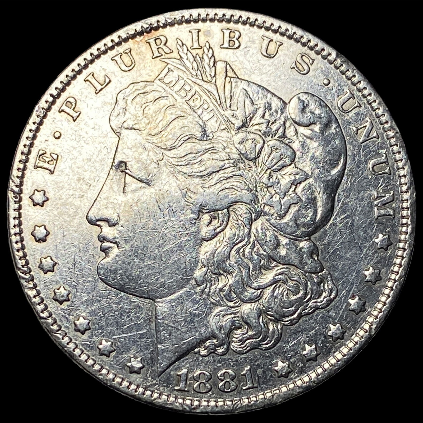 1881-O Silver Morgan Dollar CLOSELY UNCIRCULATED: 1881-O Silver Morgan Dollar CLOSELY UNCIRCULATED