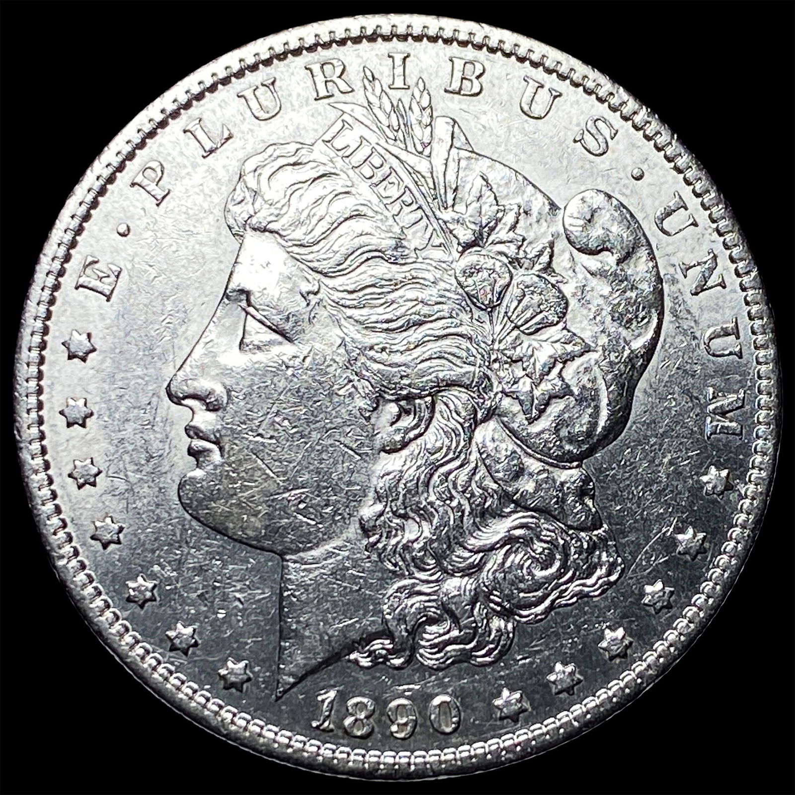 1890-S Silver Morgan Dollar UNCIRCULATED: 1890-S Silver Morgan Dollar UNCIRCULATED