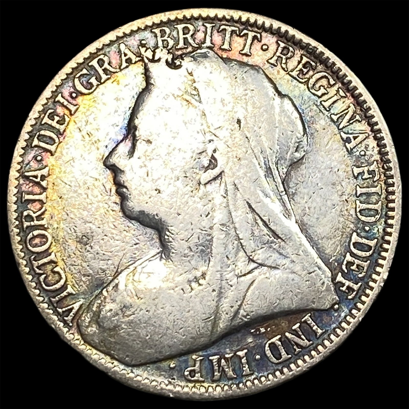 1899 Great Britain Silver Florin NEARLY UNCIRCULATED (1 of 2)