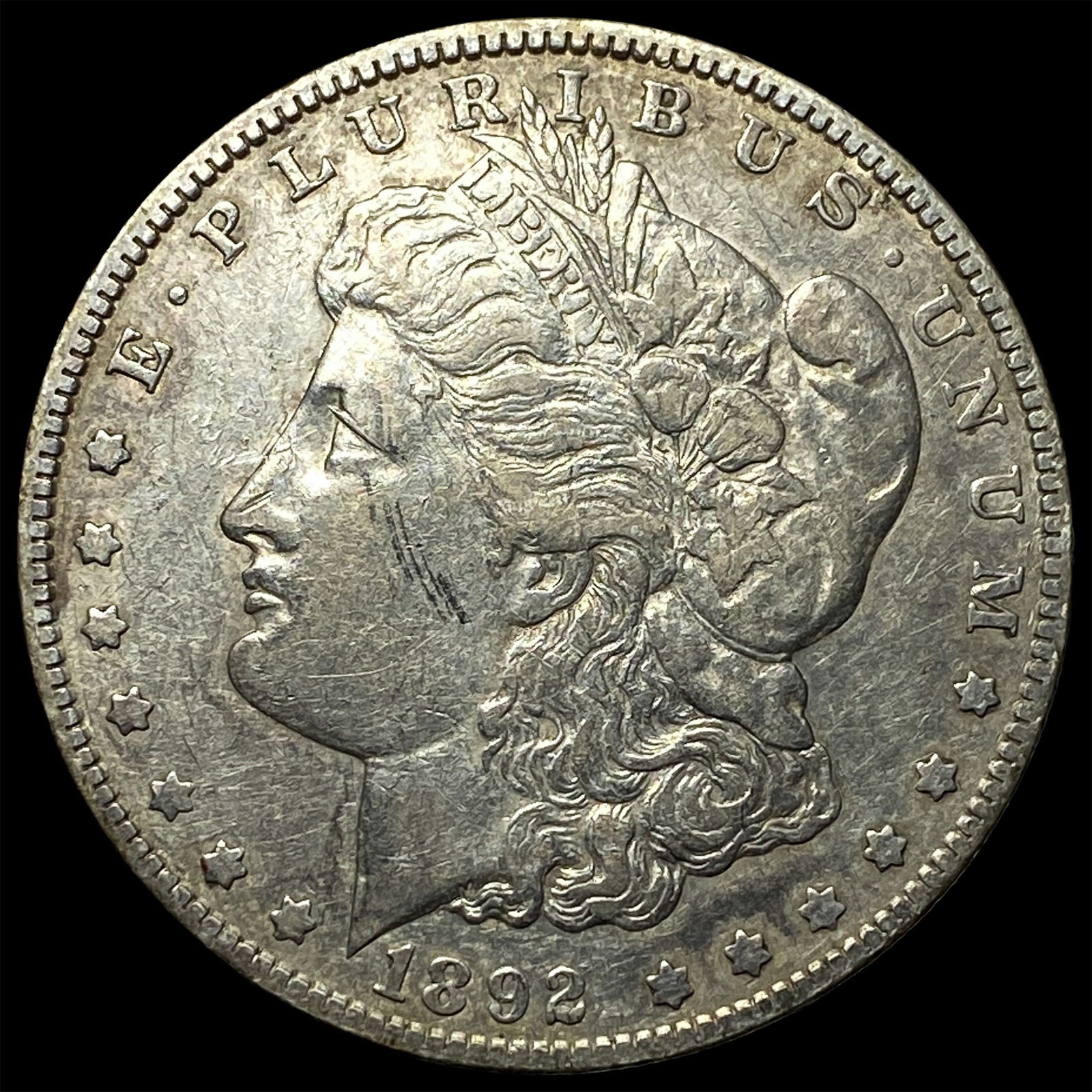 1892-O Silver Morgan Dollar CLOSELY UNCIRCULATED: 1892-O Silver Morgan Dollar CLOSELY UNCIRCULATED