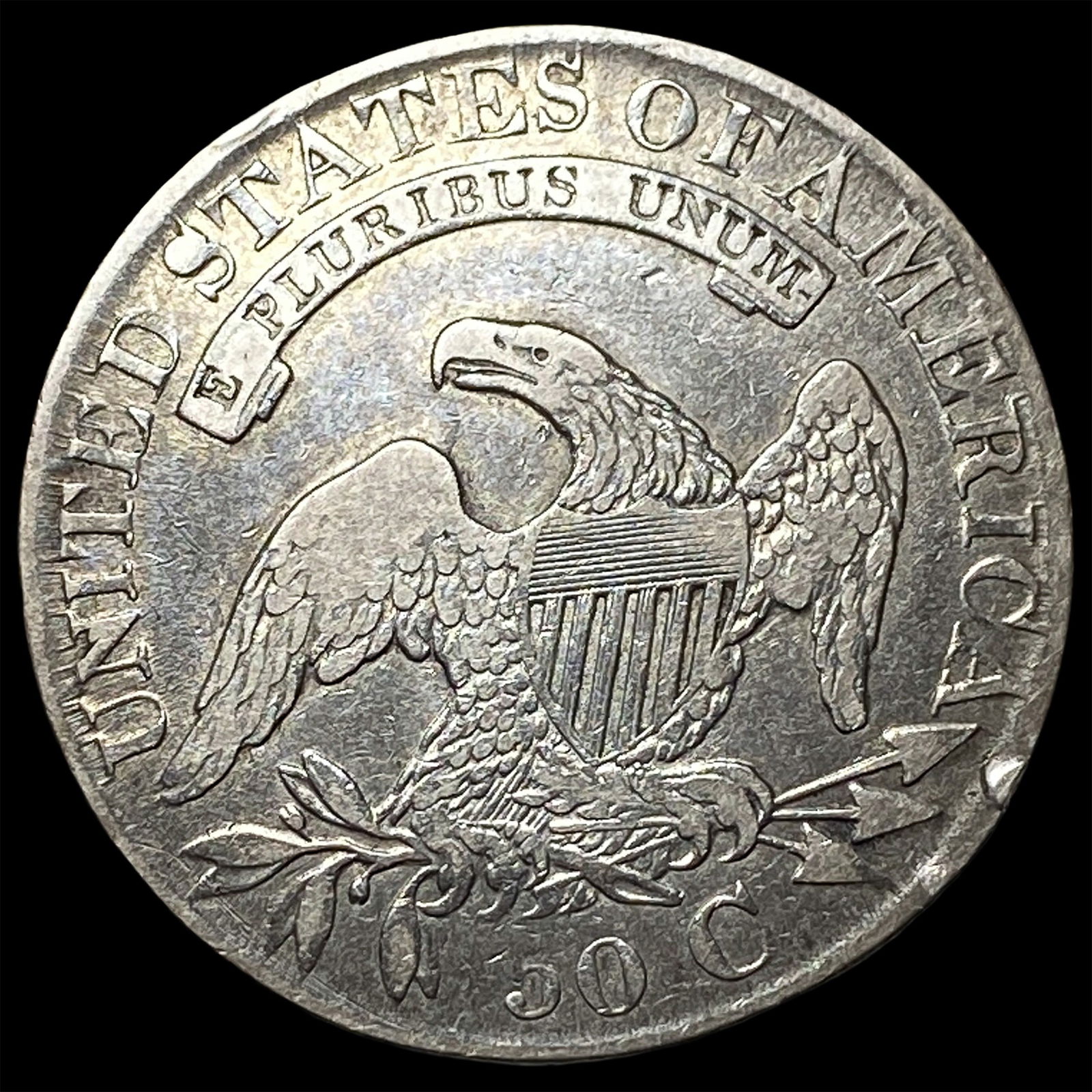 1826 Capped Bust Half Dollar NICELY CIRCULATED - 2