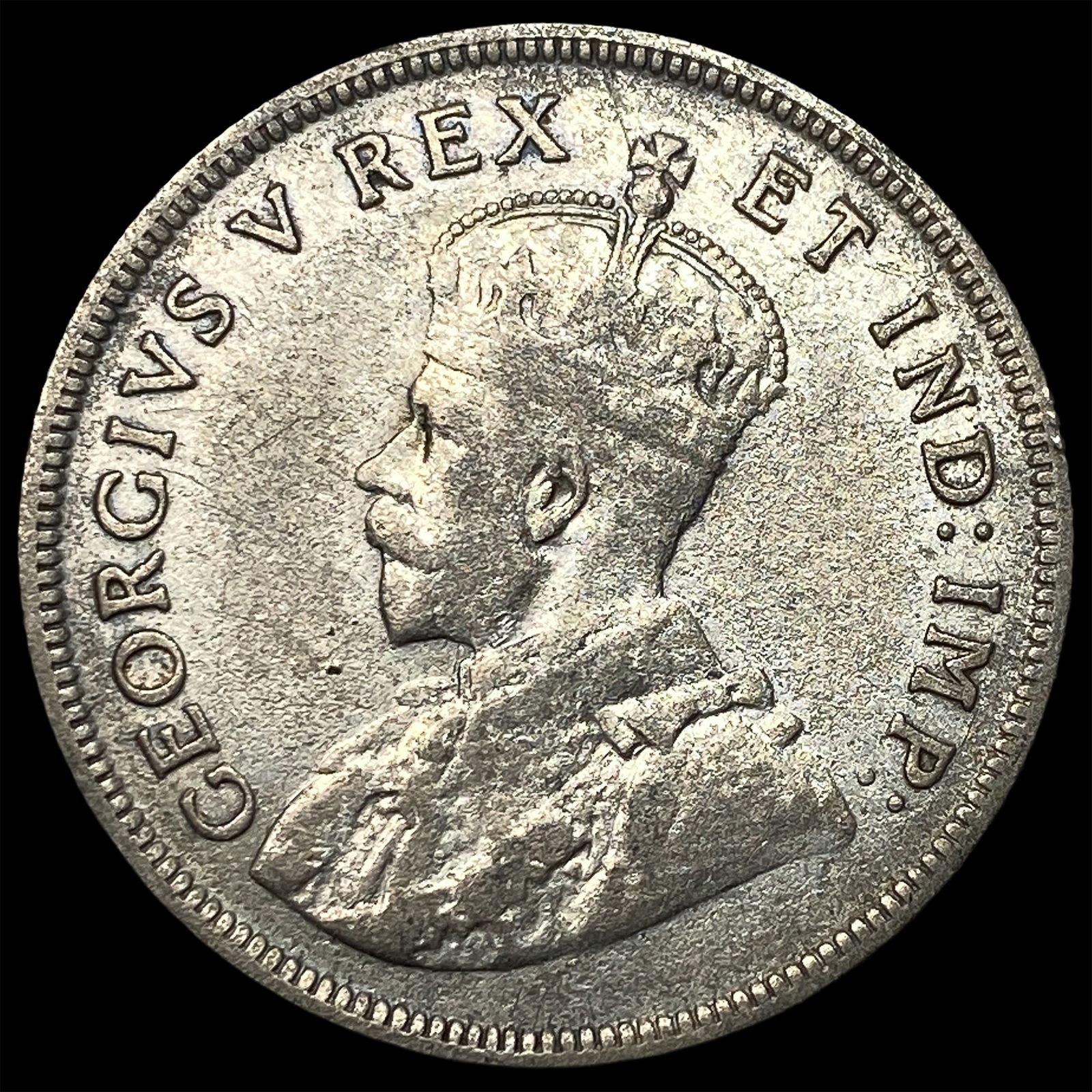 1924 British East Africa Silver Shilling NEARLY UNCIRCULATED: 1924 British East Africa Silver Shilling NEARLY UNCIRCULATED