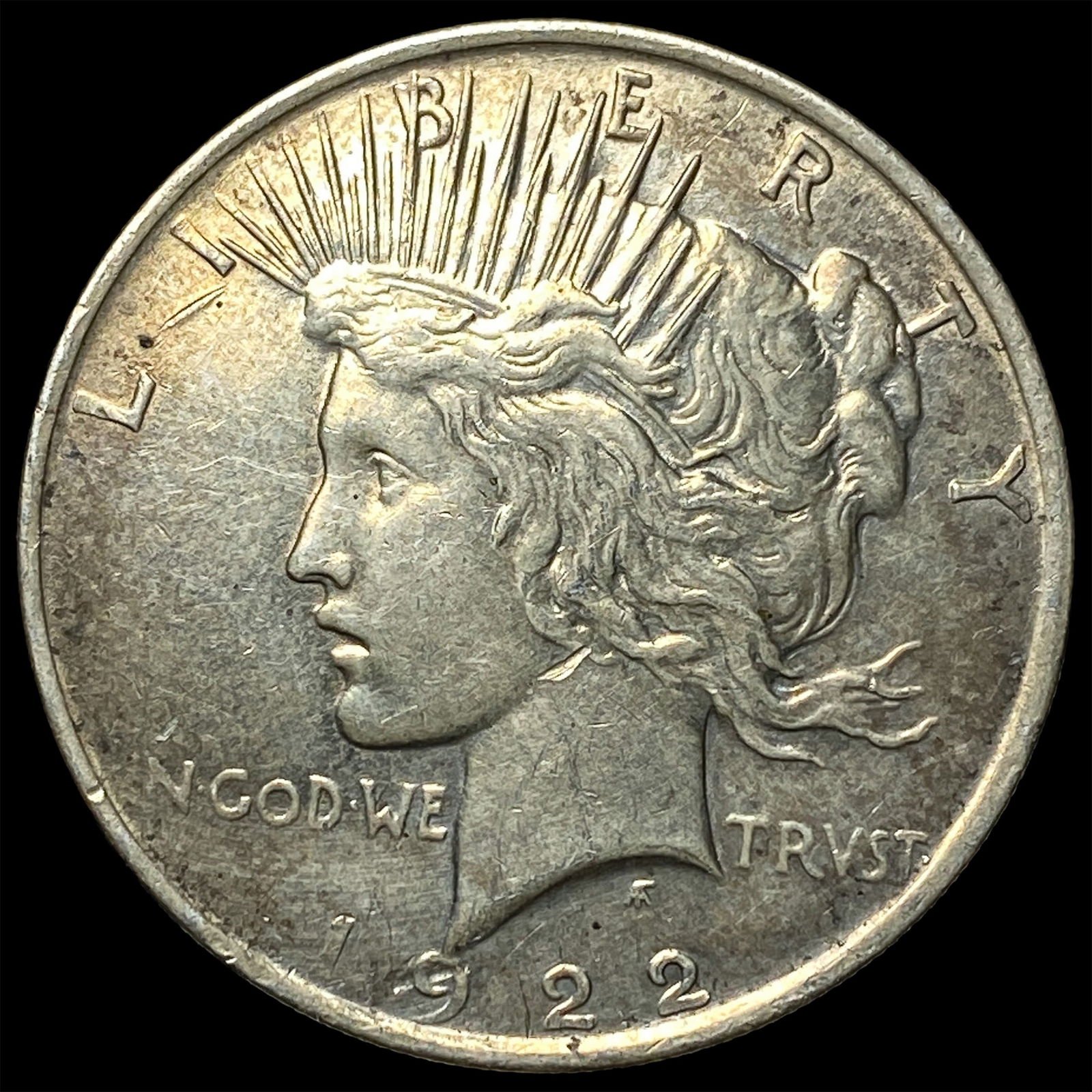 1922 Silver Peace Dollar CLOSELY UNCIRCULATED: 1922 Silver Peace Dollar CLOSELY UNCIRCULATED