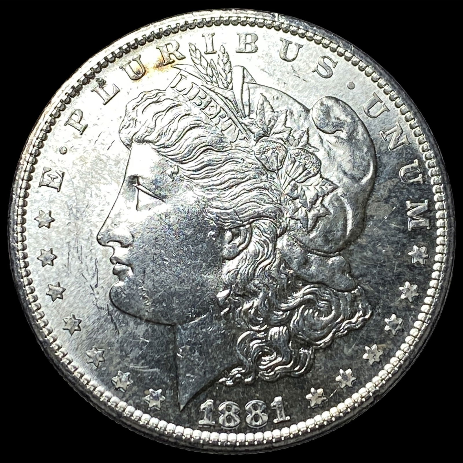 1881-S Silver Morgan Dollar UNCIRCULATED: 1881-S Silver Morgan Dollar UNCIRCULATED