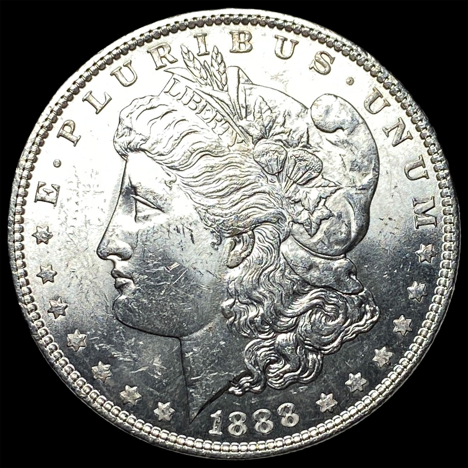 1888 Morgan Silver Dollar UNCIRCULATED: 1888 Morgan Silver Dollar UNCIRCULATED