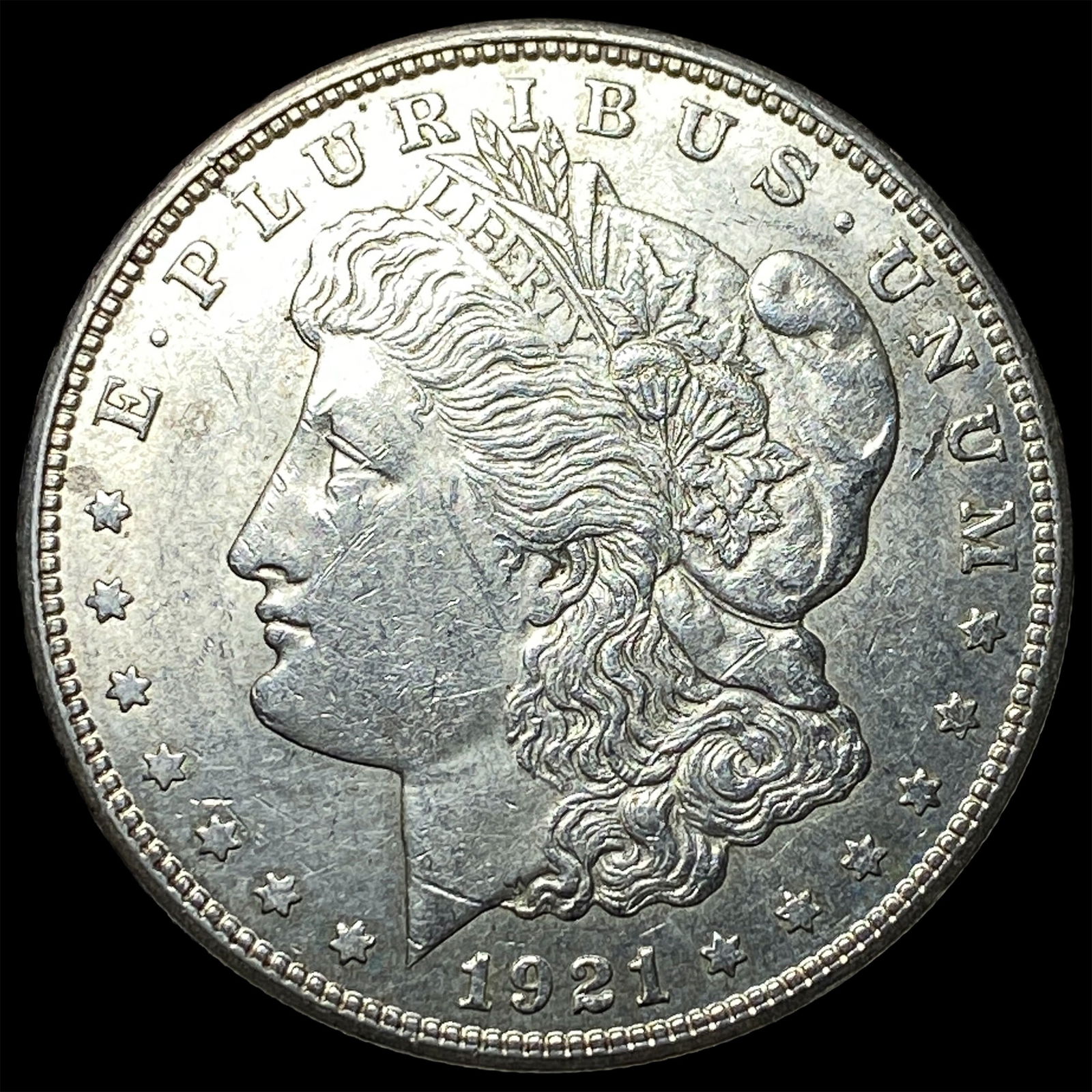 1921-S Silver Morgan Dollar UNCIRCULATED: 1921-S Silver Morgan Dollar UNCIRCULATED